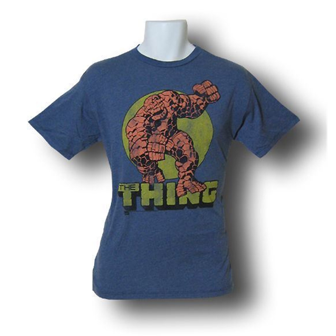 The Thing Light Heather Blue Junkfood T-Shirt, Blue