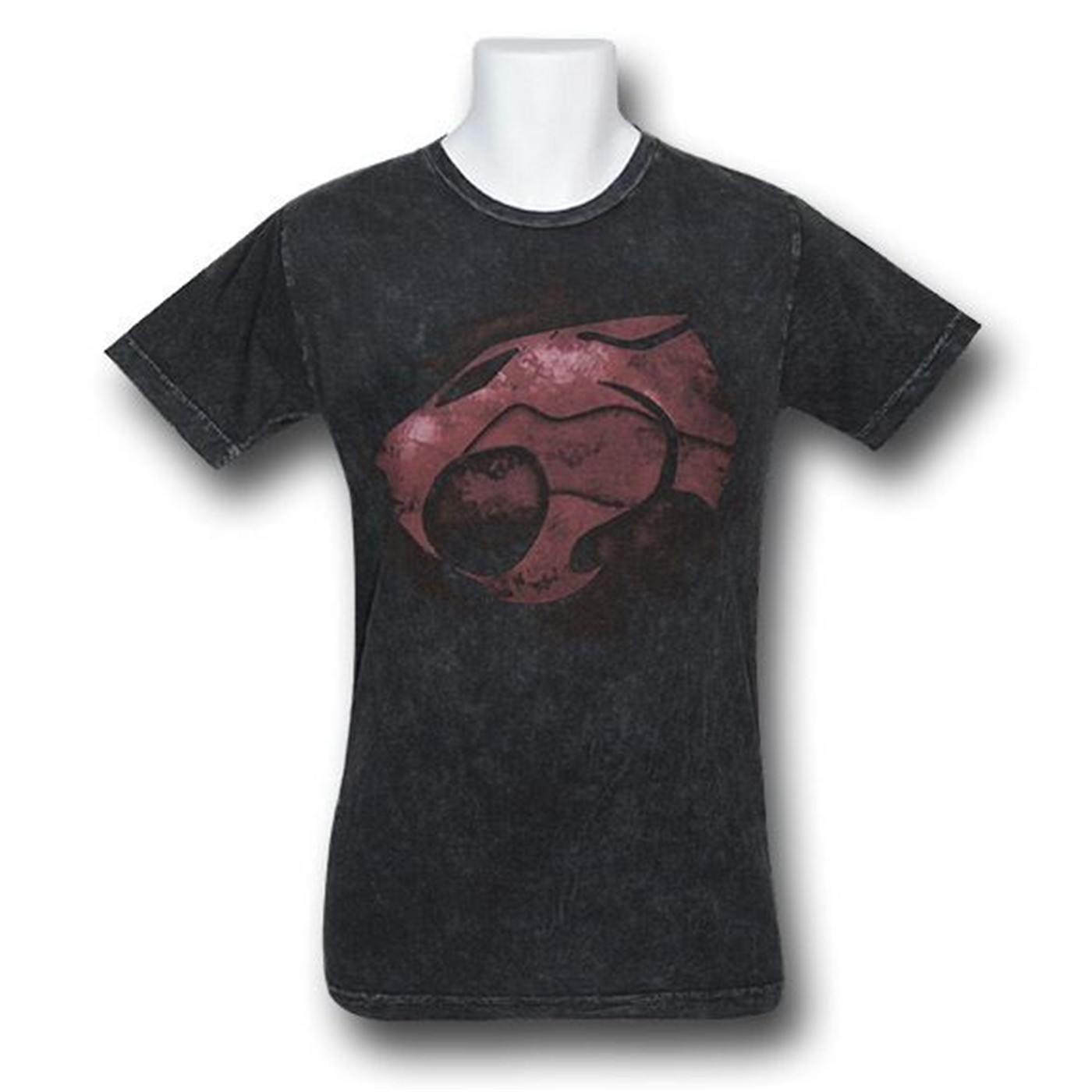 Thundercats Acid Wash Symbol T-Shirt, Black