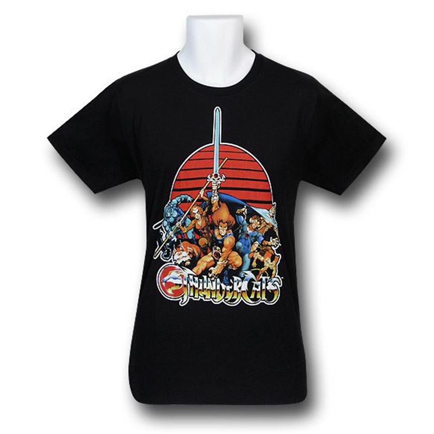 Thundercats Team Shot 30 Single T-Shirt, Black