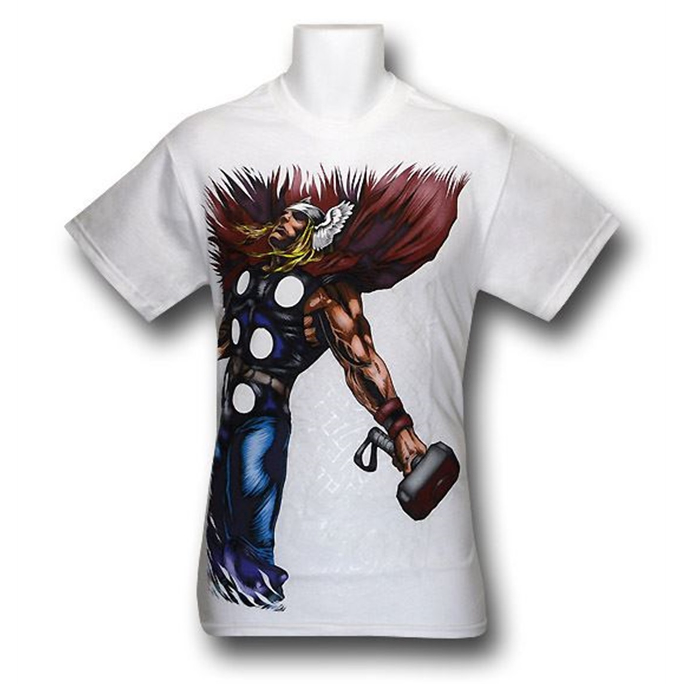 Thor Air Rider Thunder God T-Shirt, White