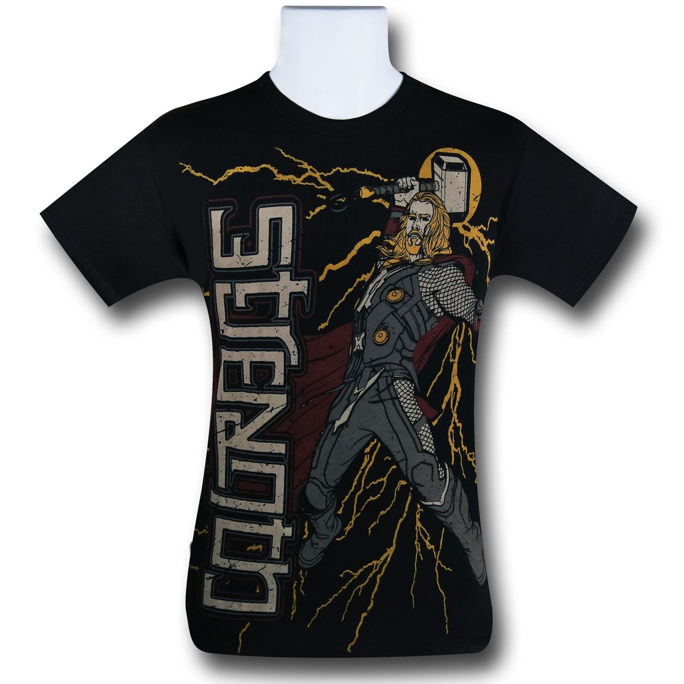 Thor Red Chapter Ambigram T-Shirt, Black