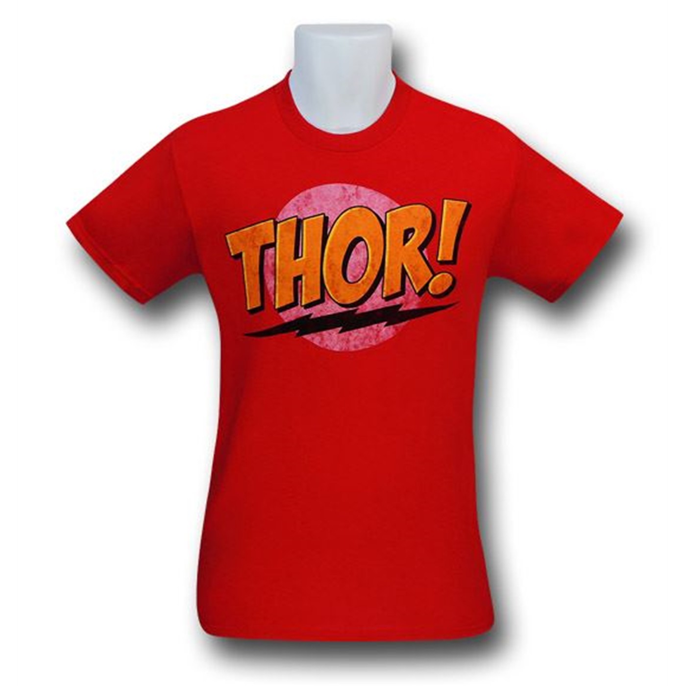 Thor Bazinga Logo Red T-Shirt, Red