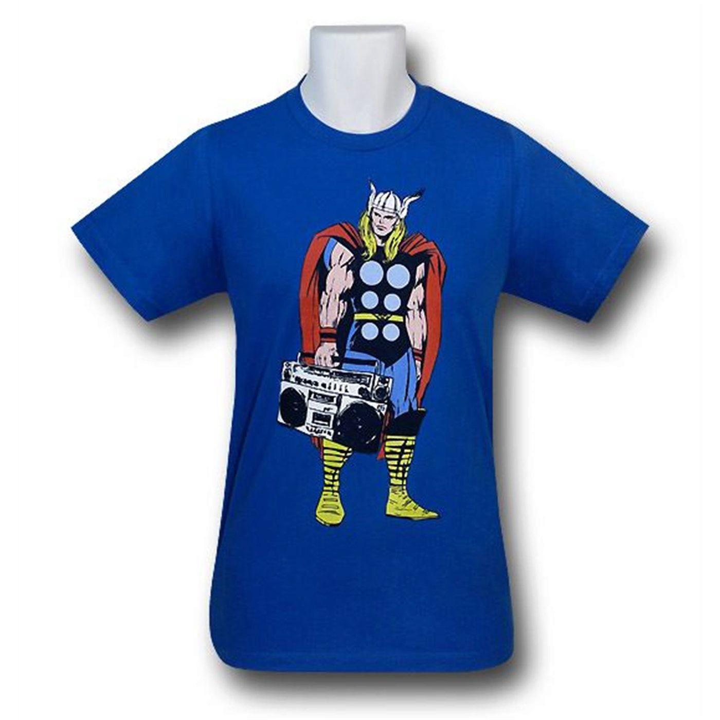 Thor's  Boom Box 30 Single T-Shirt, Blue