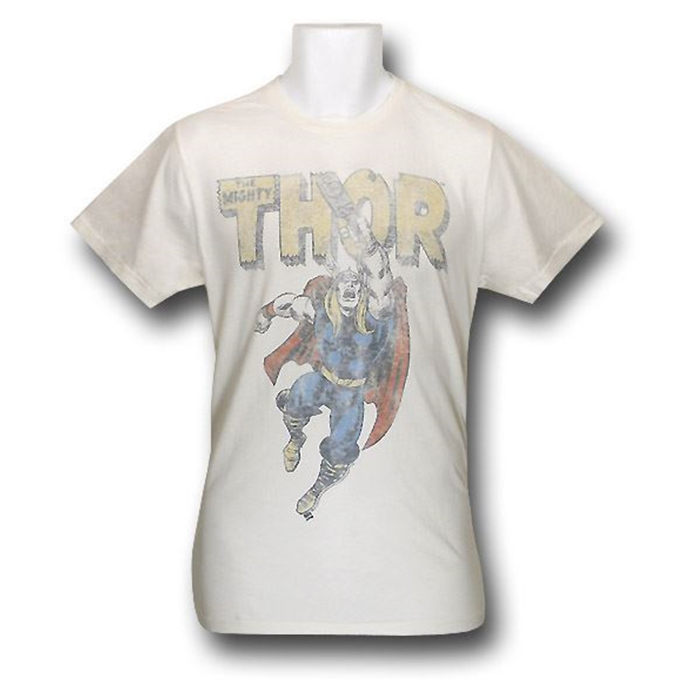 Thor Logo Attack Junk Food T-Shirt, White