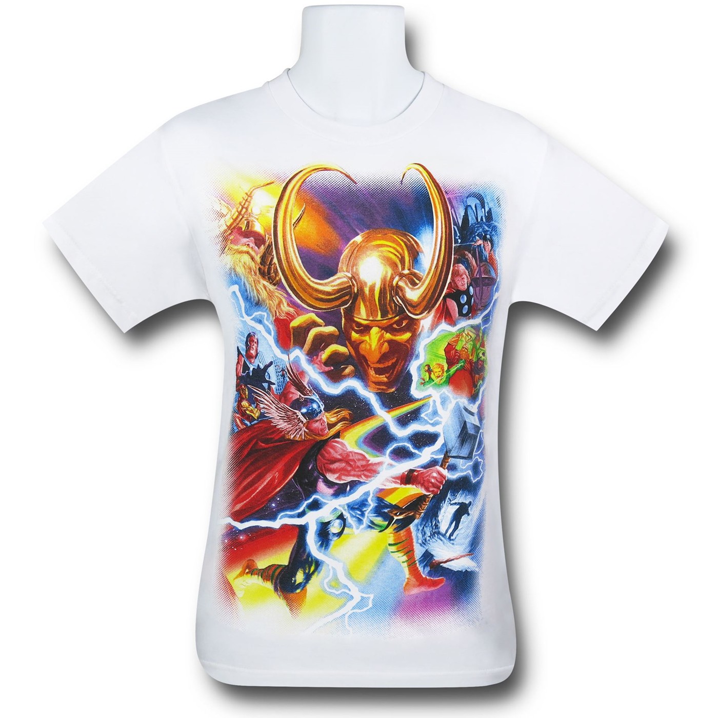 Thor & Loki 75th Anniversary Limited Edition T-Shirt, White
