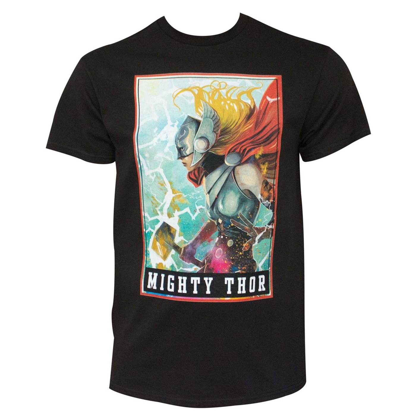 Mighty Thor Jane Foster Men's T-Shirt, Black