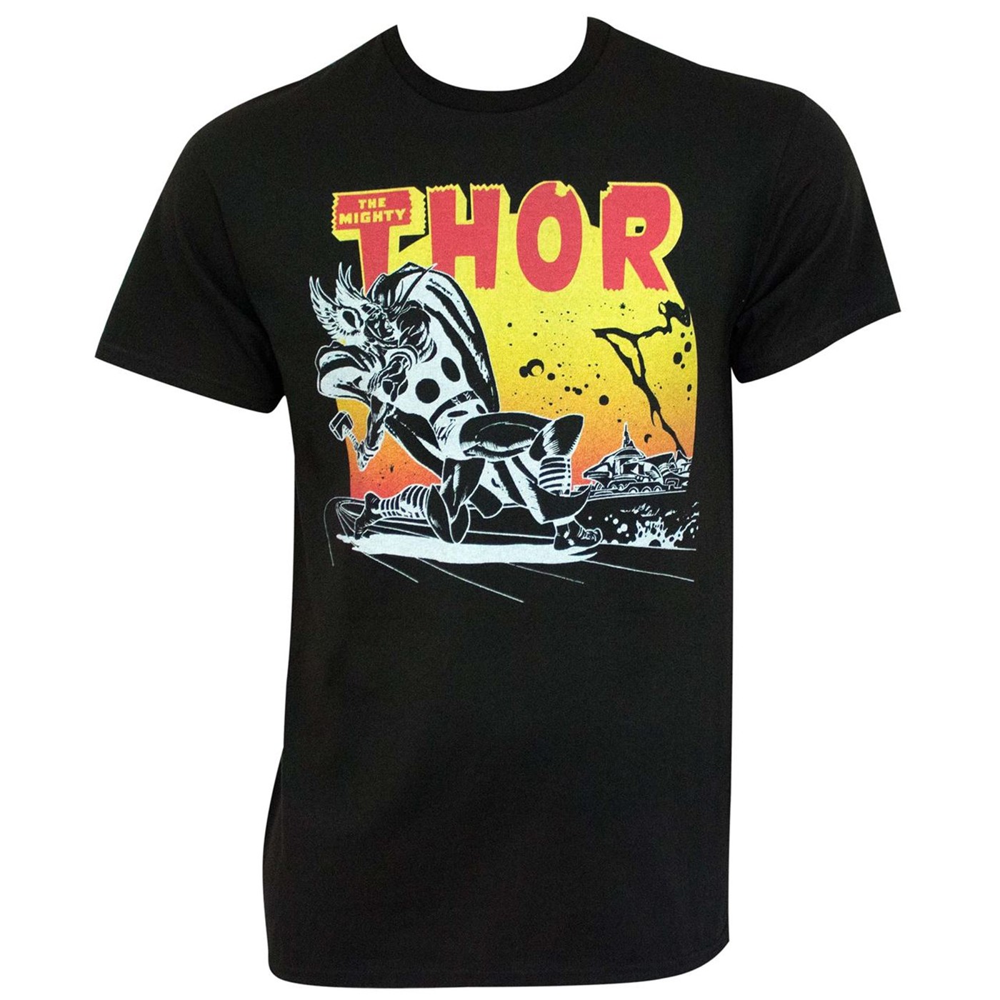 The Mighty Thor by John Buscema Men's T-Shirt, Black