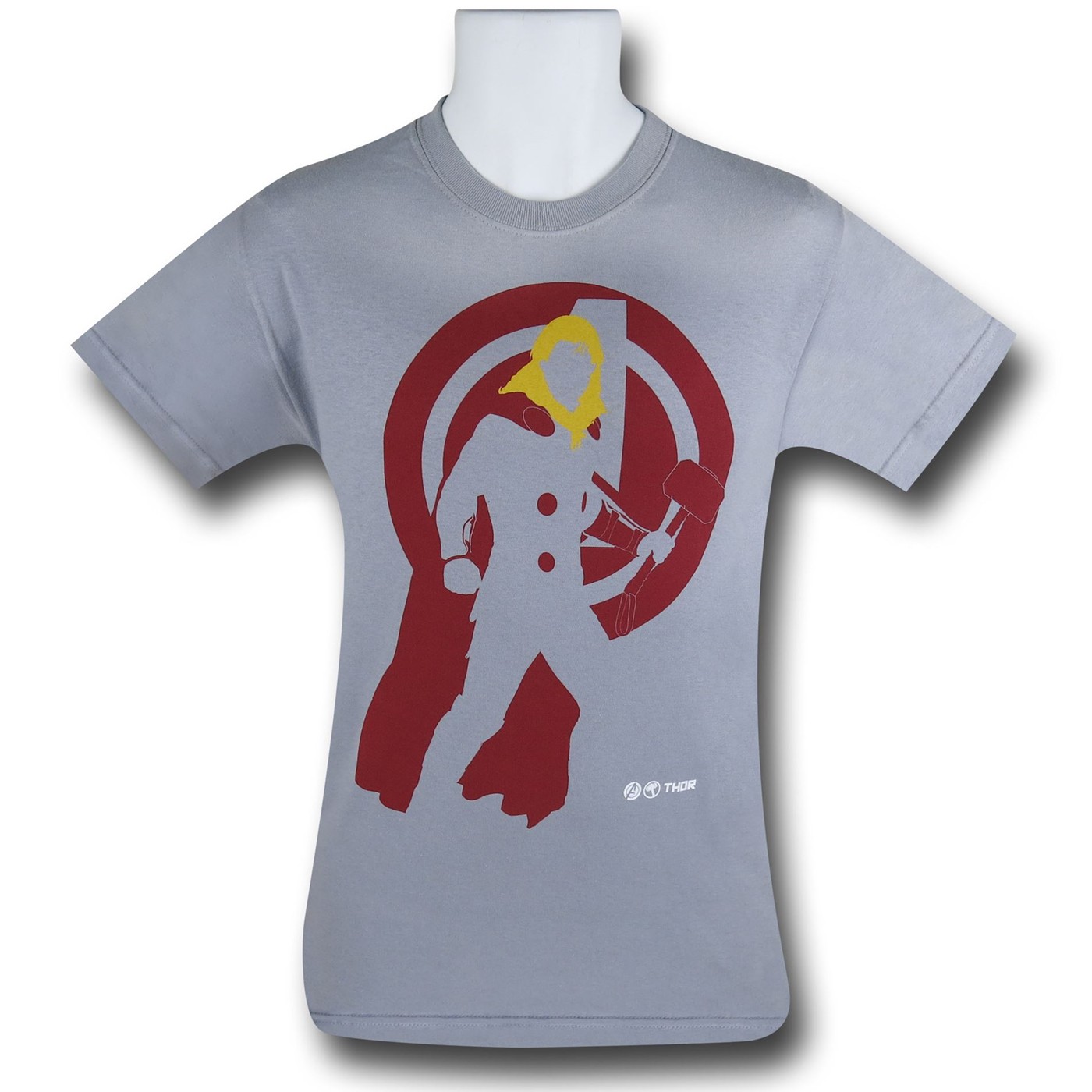 Thor Avengers Age of Ultron Minimalist T-Shirt, Grey