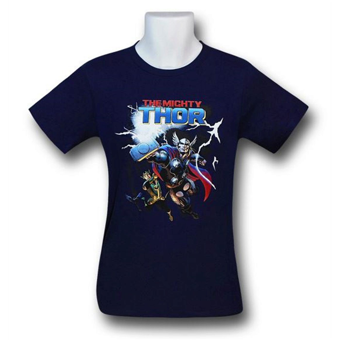 Thor Mjolnir Power 30 Single T-Shirt, Blue