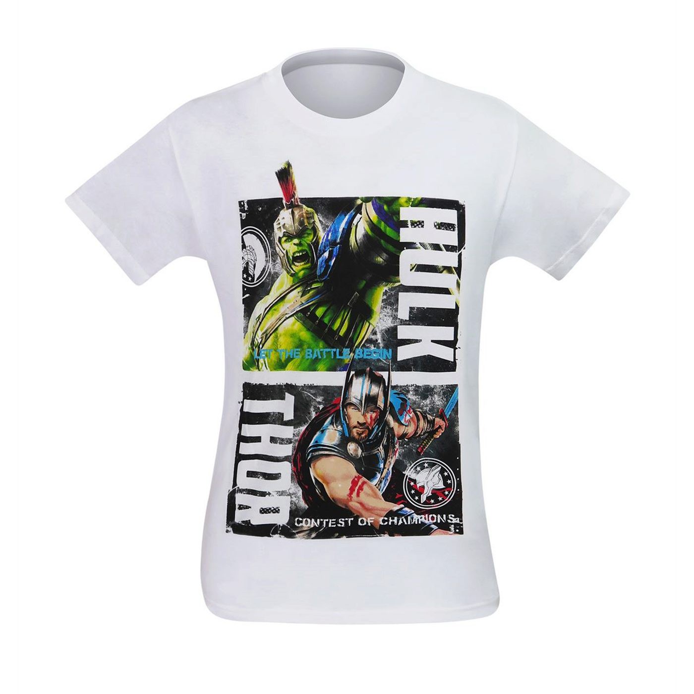 Thor Ragnarok Contest of Champions Youth T-Shirt, White