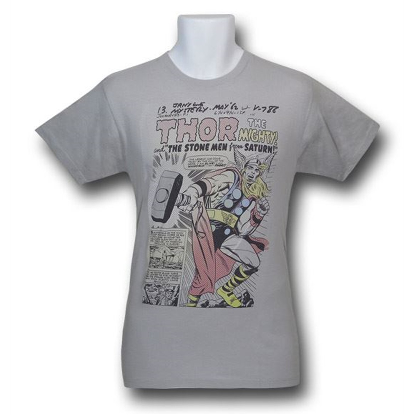 Thor the Mighty 30 Single T-Shirt, Grey