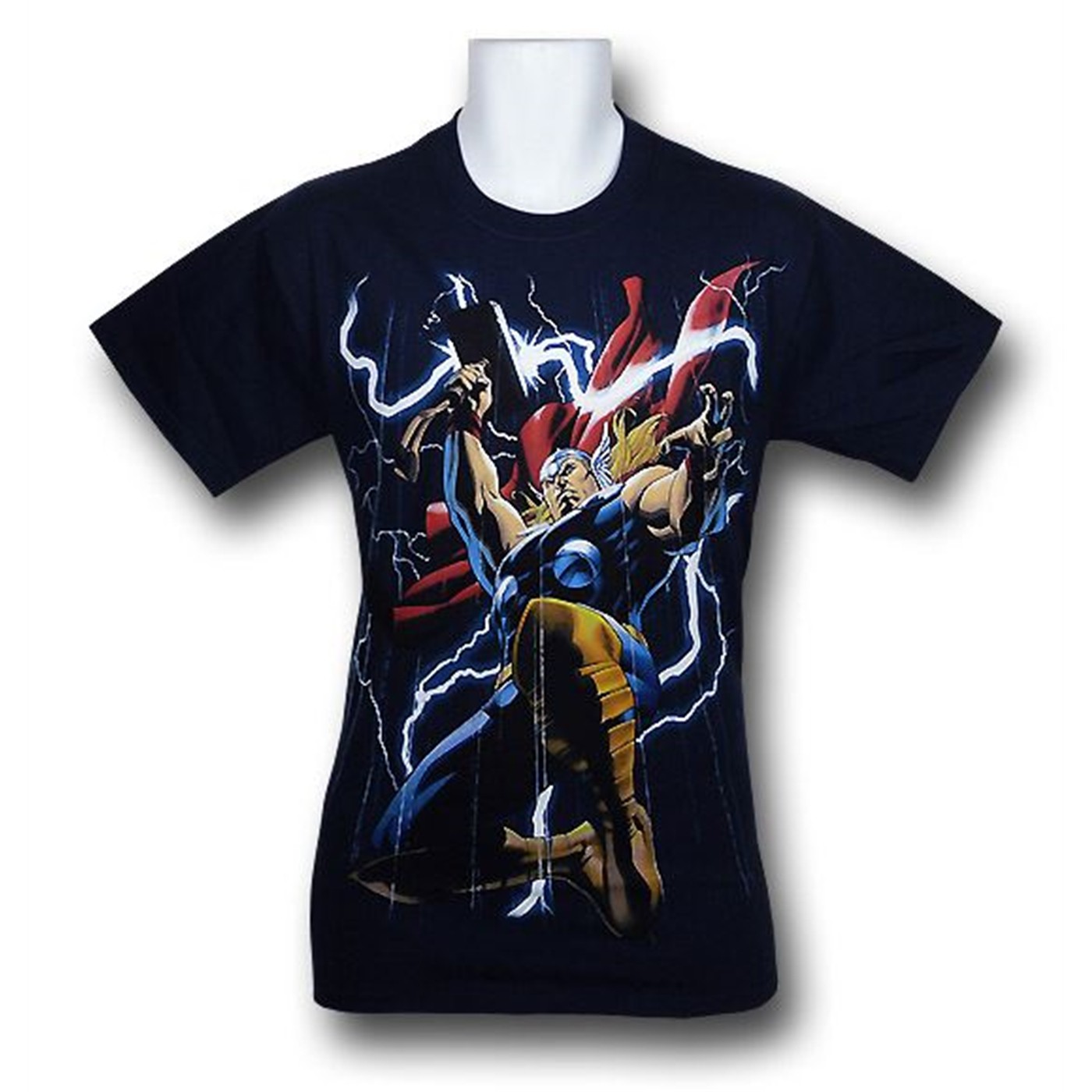 Thor Thunder God T-Shirt, Blue