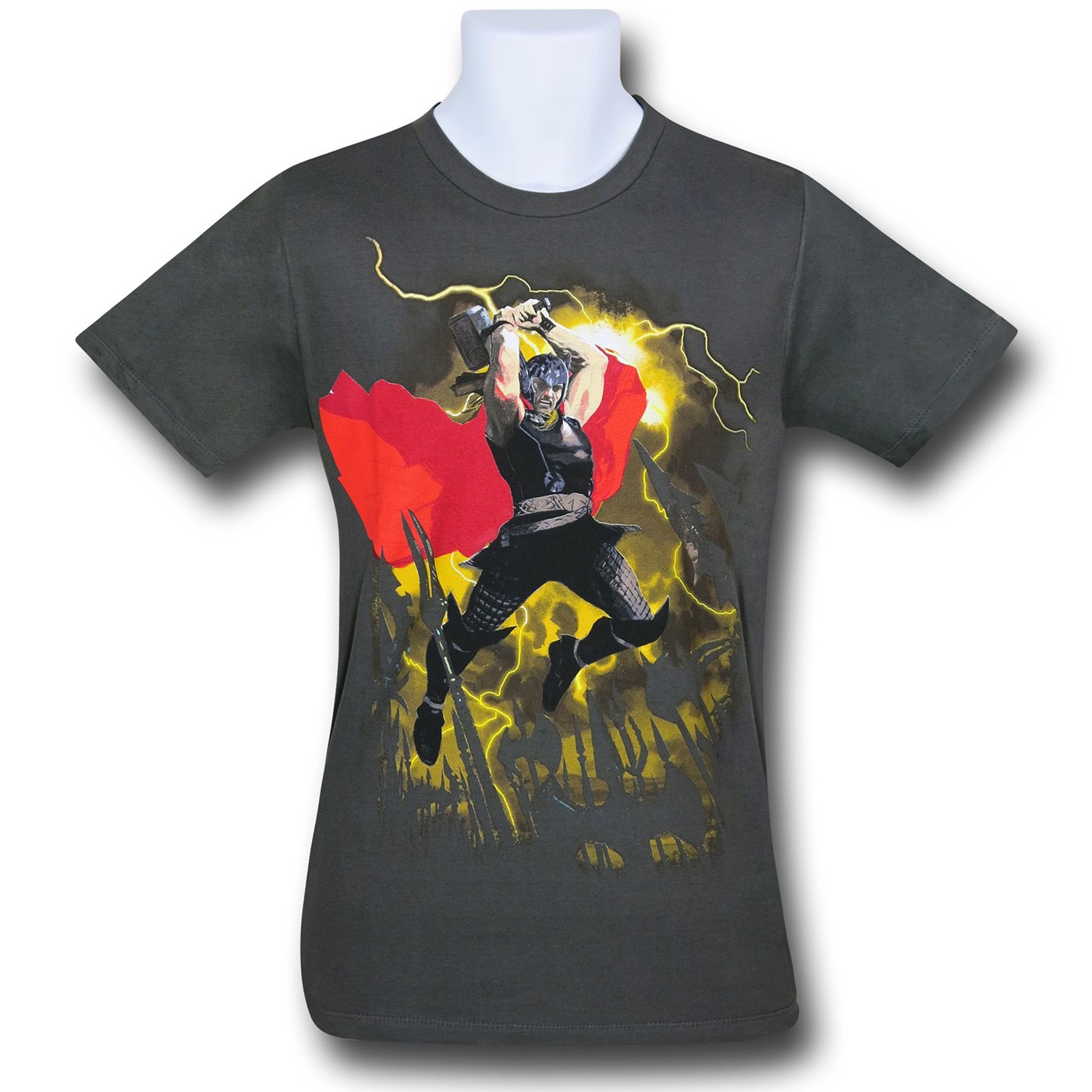 Thor Thunder Crash 30 Single T-Shirt, Grey
