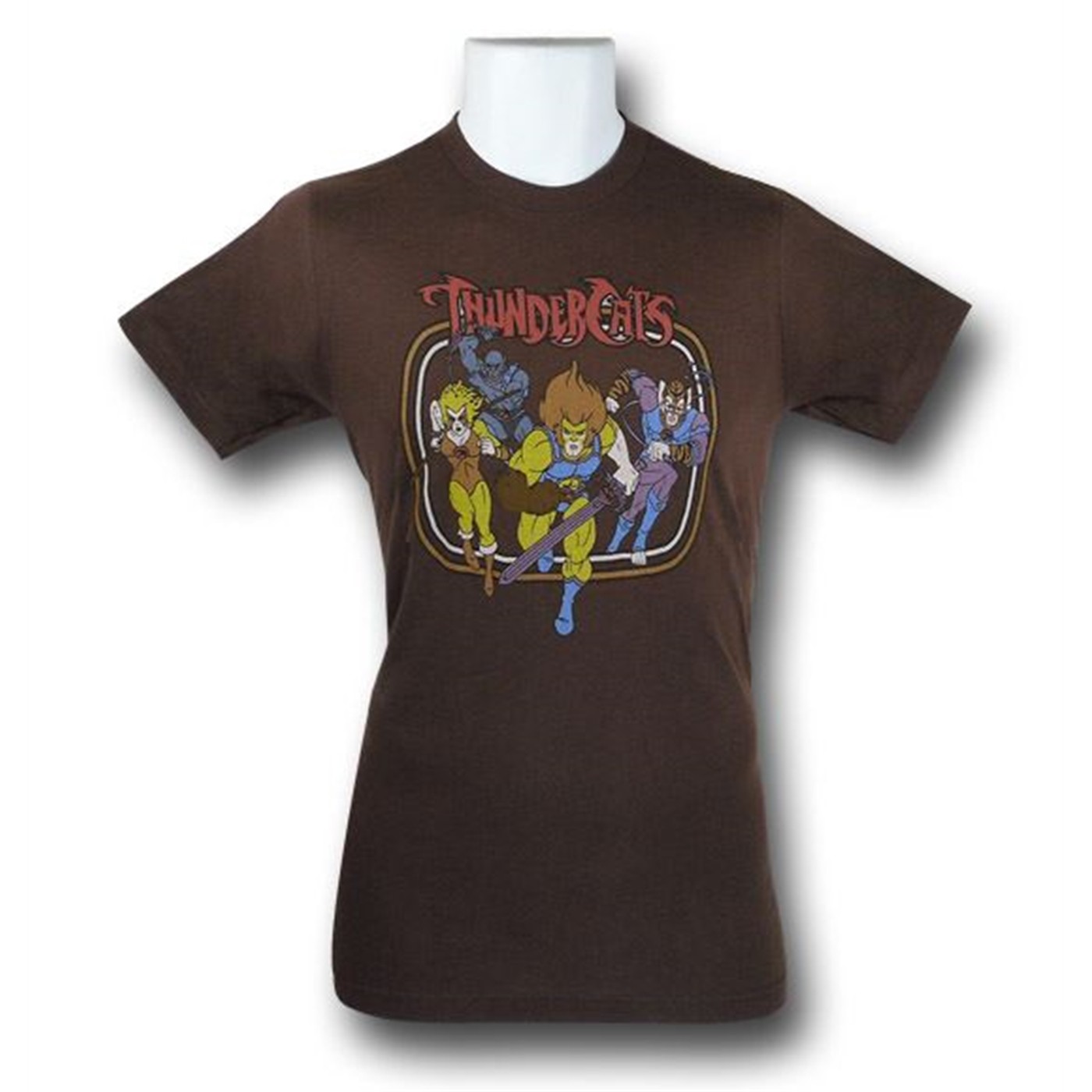 Thundercats Combat Rush 30 Single T-Shirt, Brown