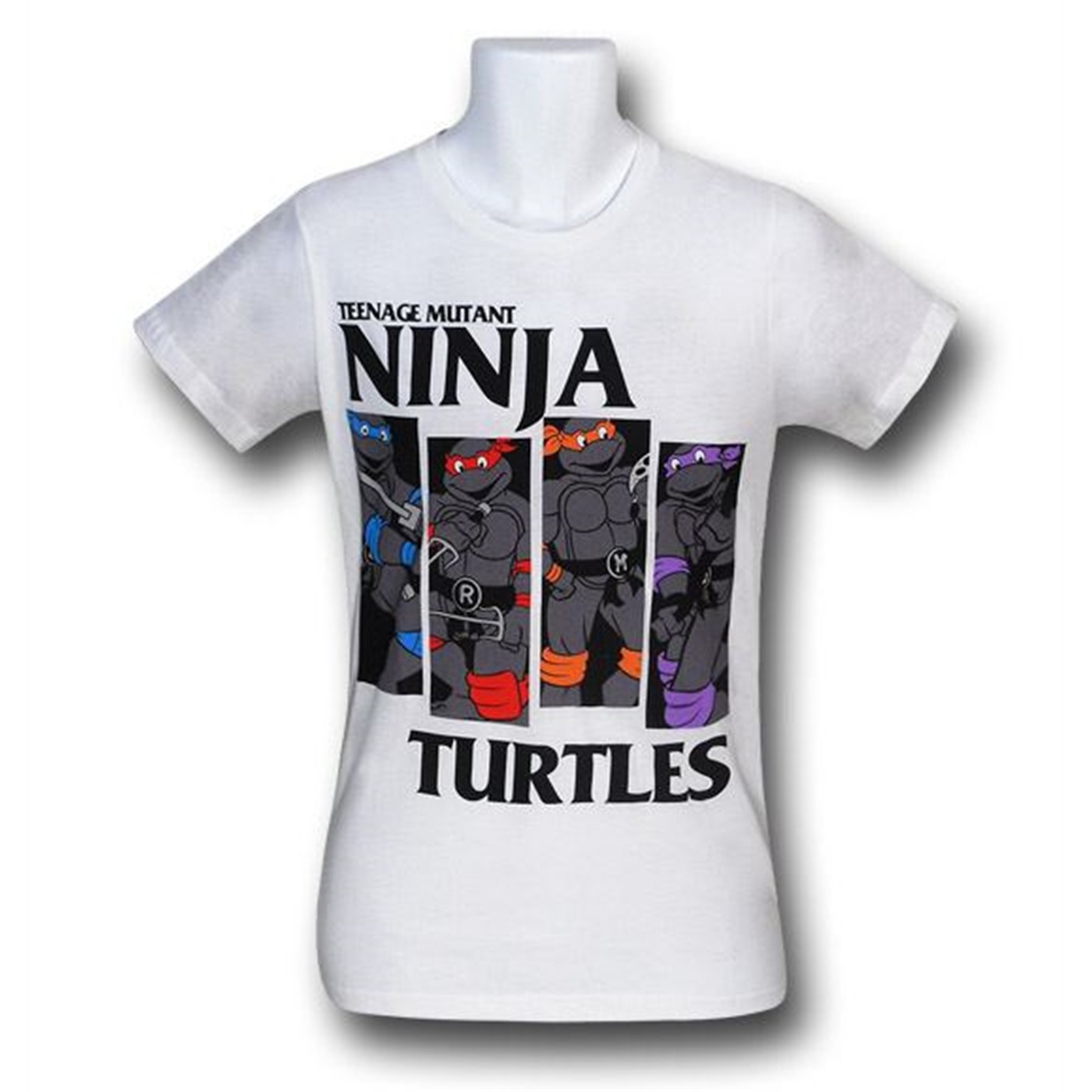 TMNT Black Flag T-Shirt, White