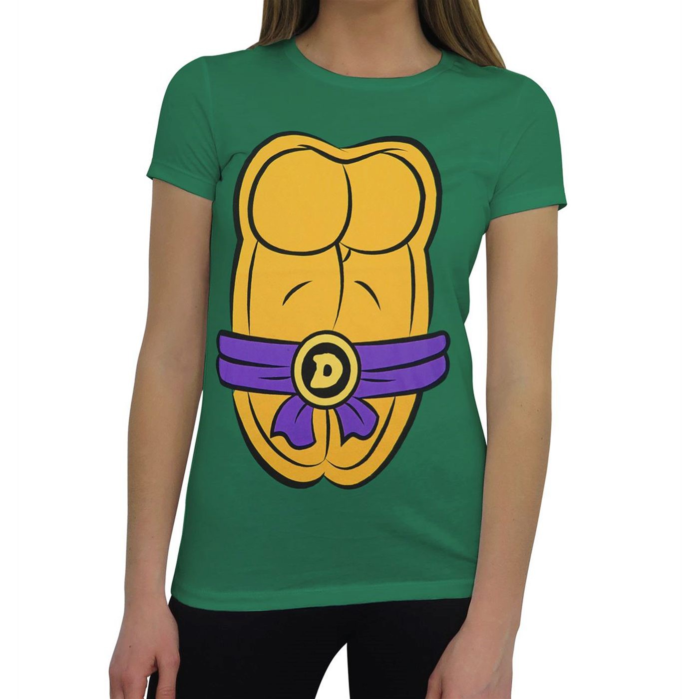 TMNT Donatello Costume Women's T-Shirt, Green