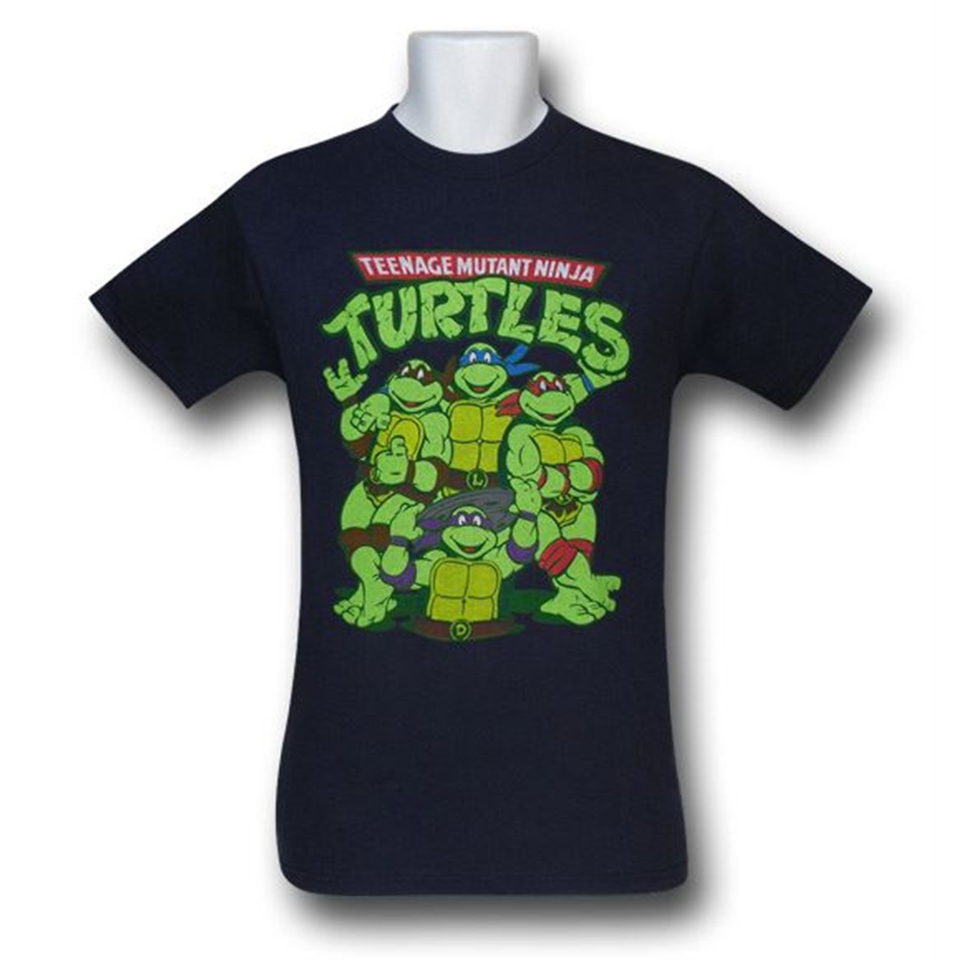 TMNT Casual Bunch Navy T-Shirt, Blue