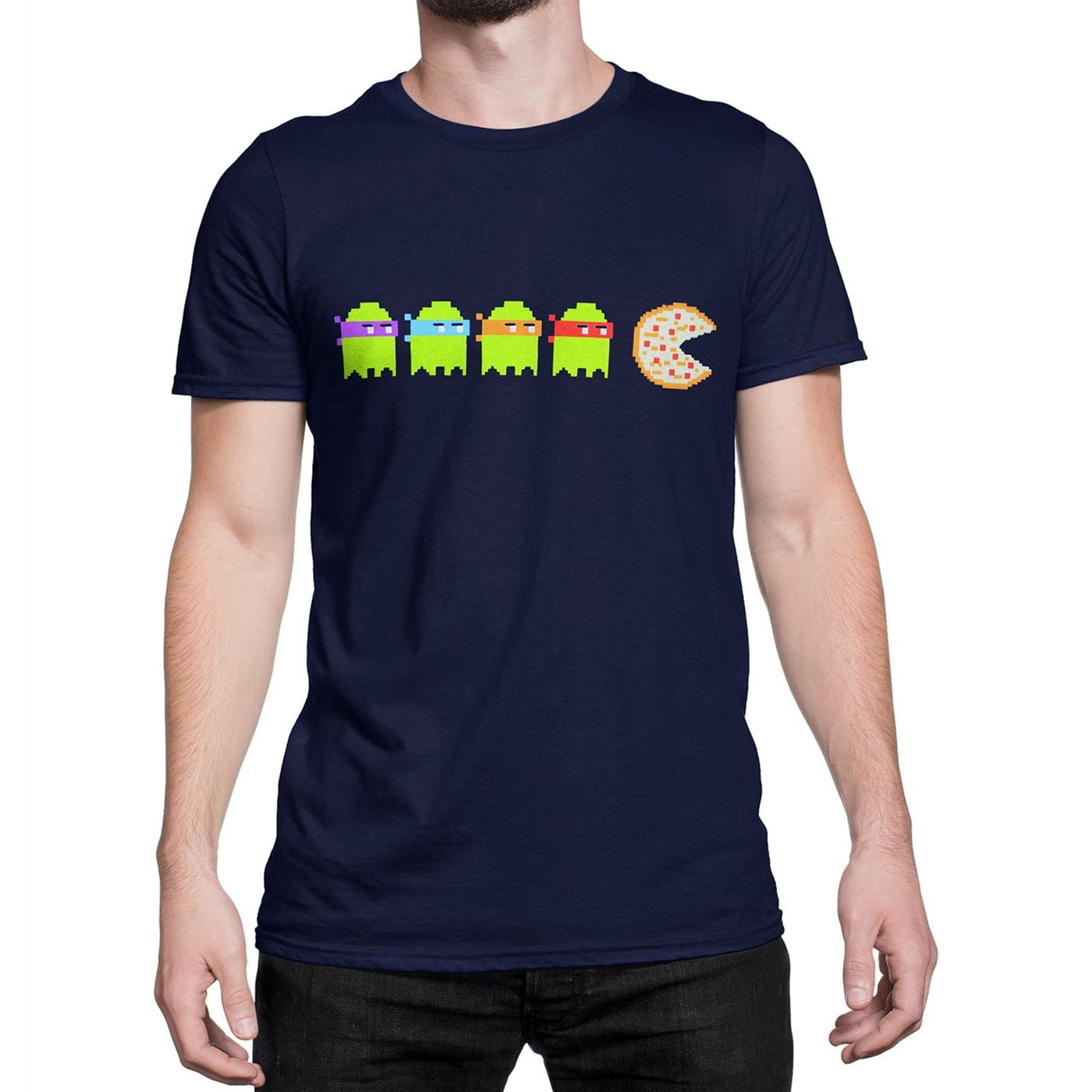 Mutant Ninja Ghosts Men's T-Shirt, Blue
