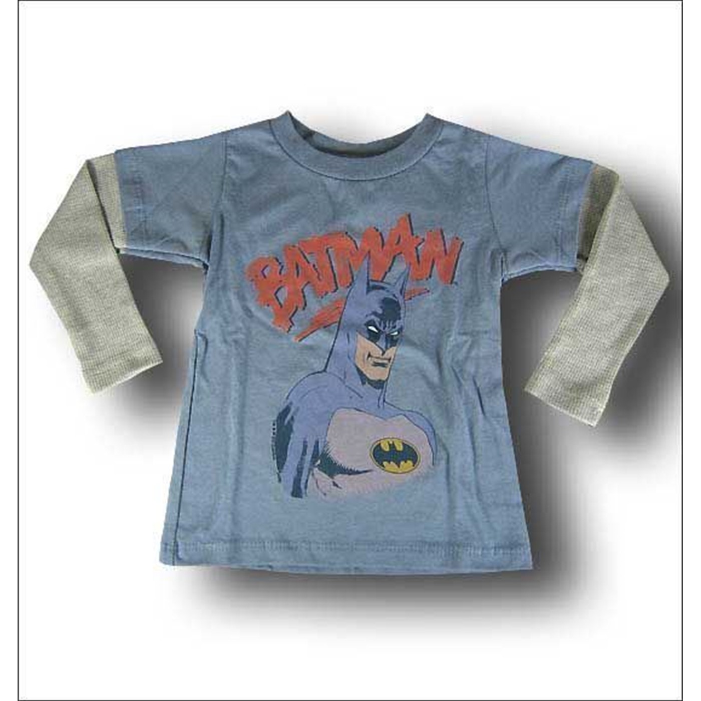 Batman Toddler Steel T-Shirt by Junk Food, Blue