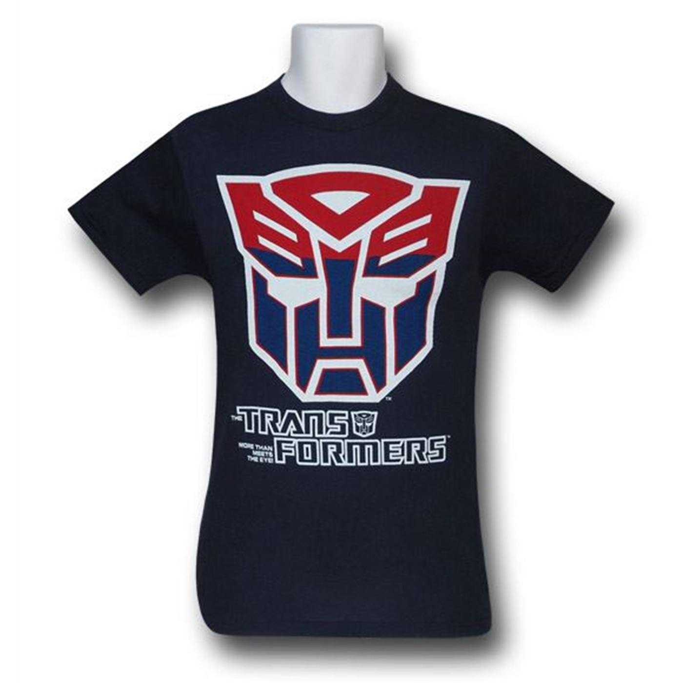 Transformers Red Capped Autobot Symbol T-Shirt, Blue
