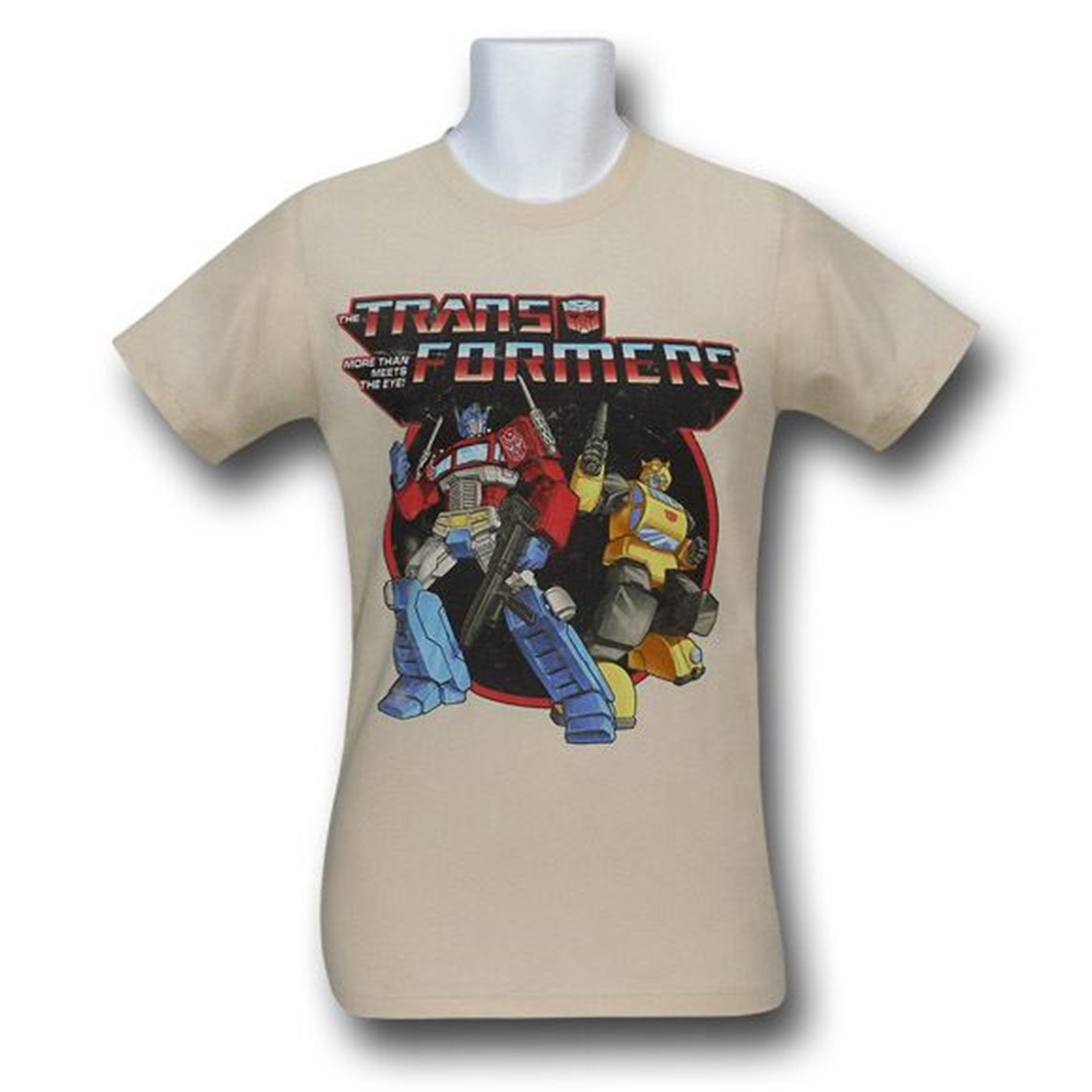 Transformers 80's Best Distressed 30 Single T-Shirt, White