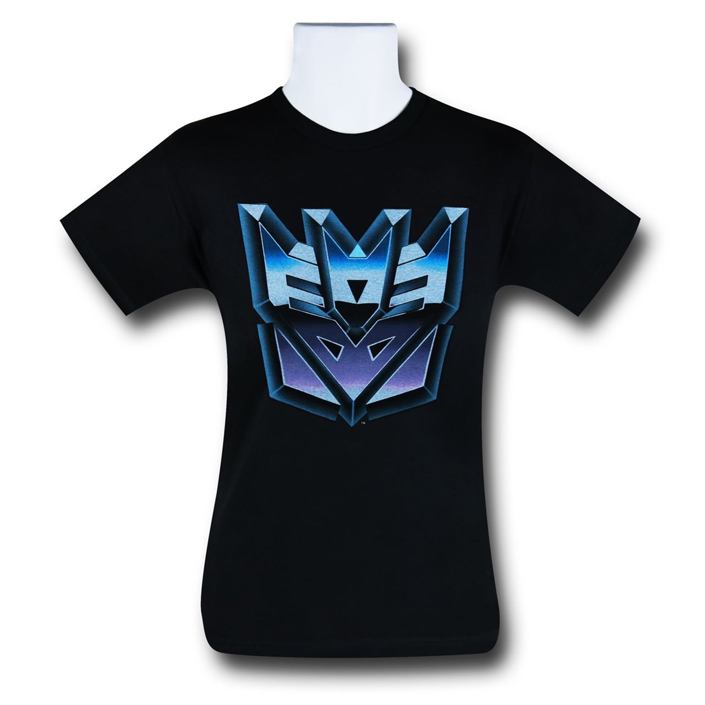 Transformers Decepticon Chrome 30s Logo T Shirt 6665