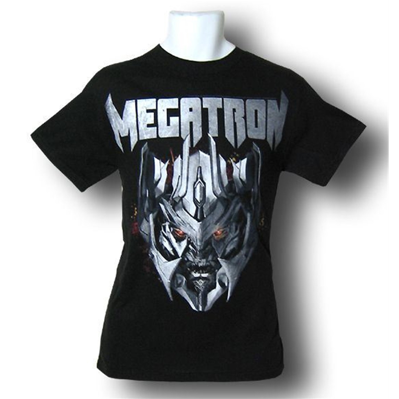 Transformers Movie Import Megatron Head T-Shirt, Black