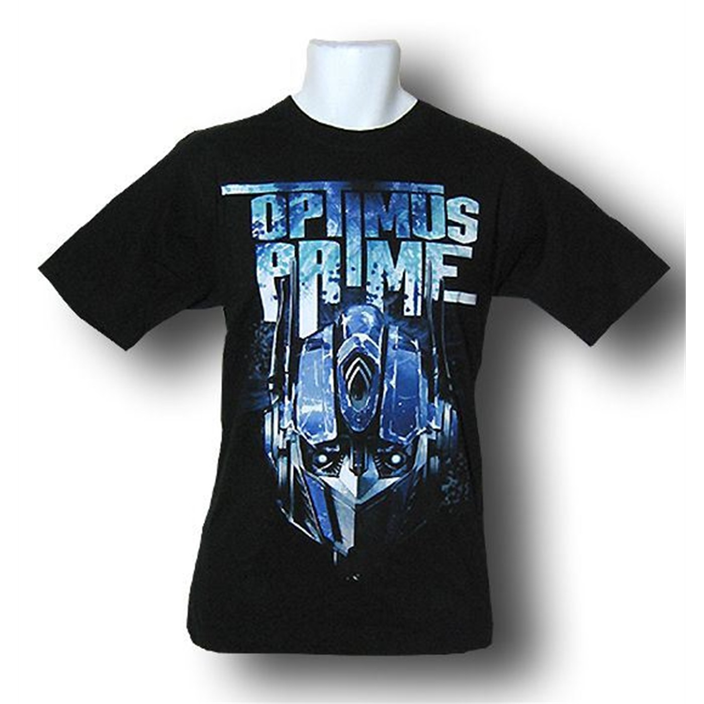Transformers Movie Import Optimus Prime Head T-Shirt, Black