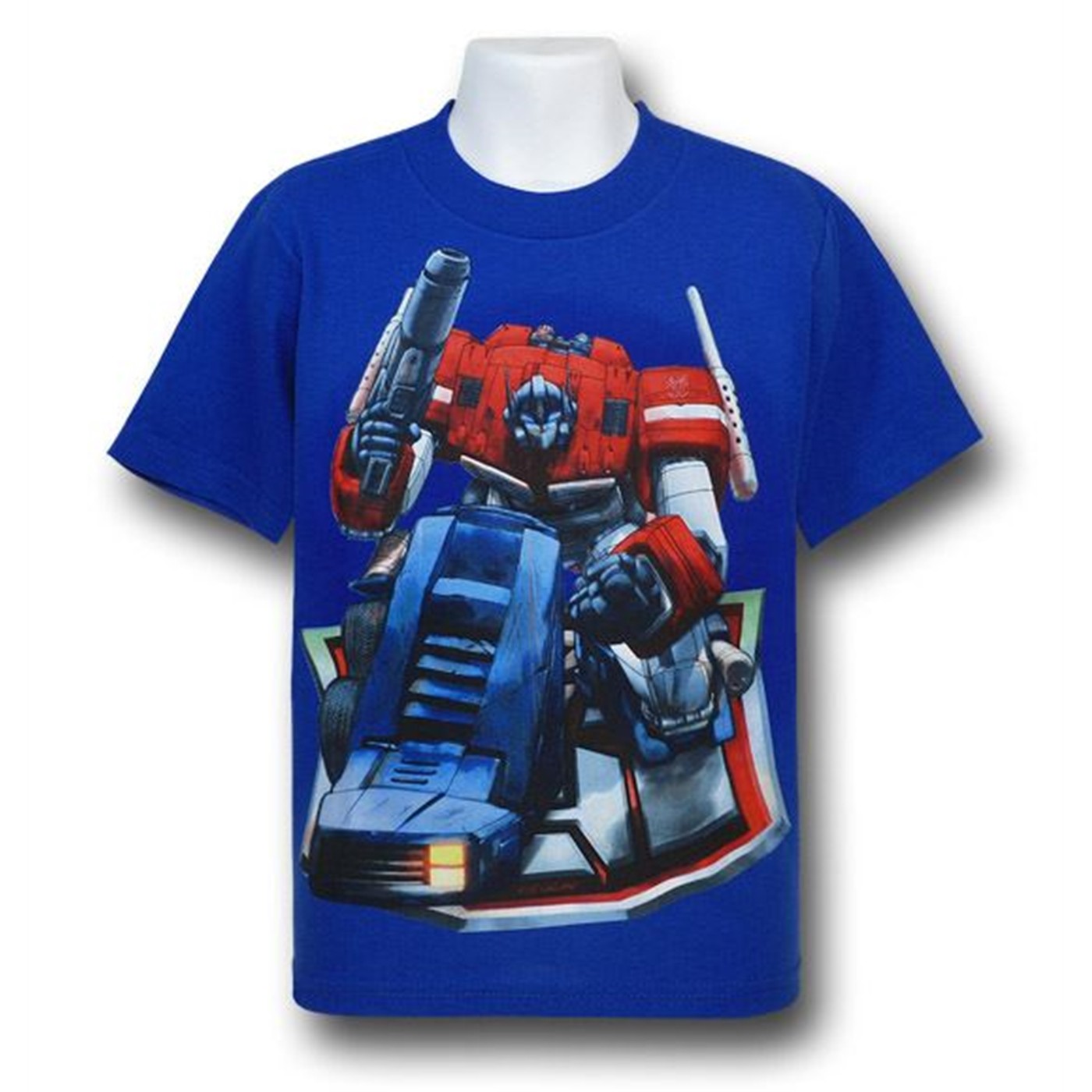 Optimus Prime Engage Kids T-Shirt, Blue