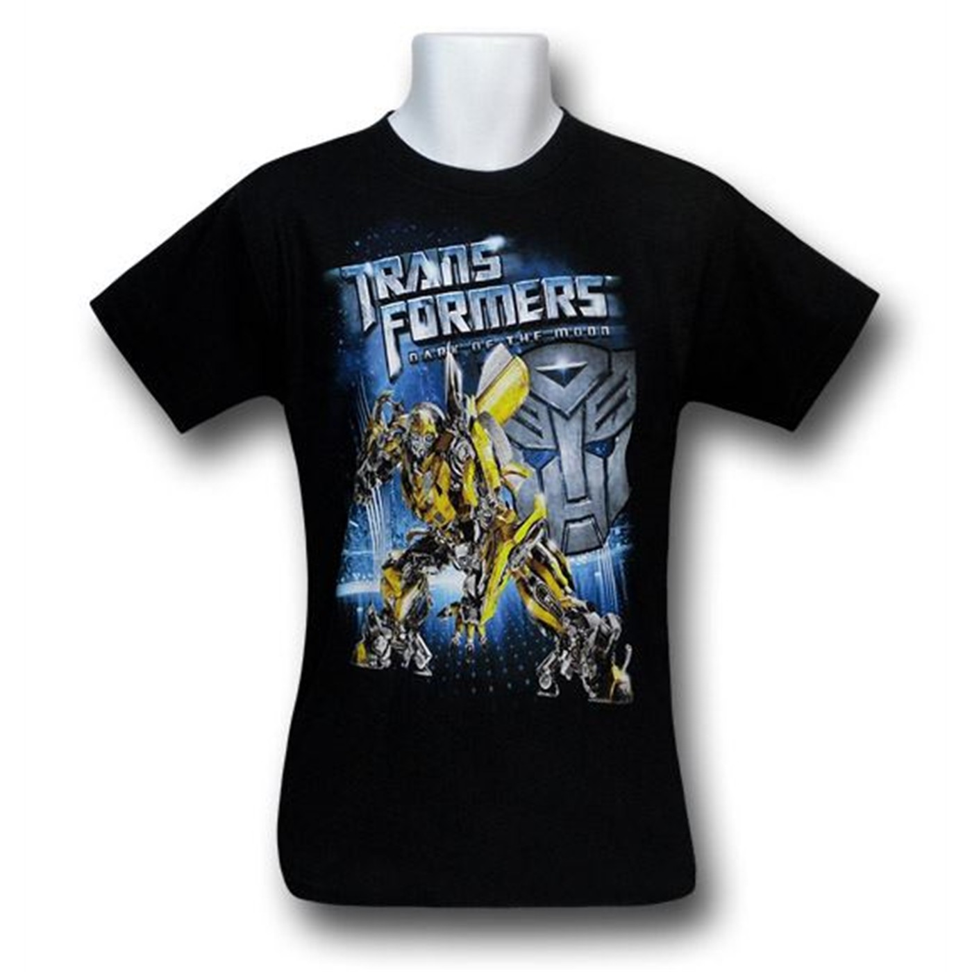 Transformers Action Bee Kids T-Shirt, Black