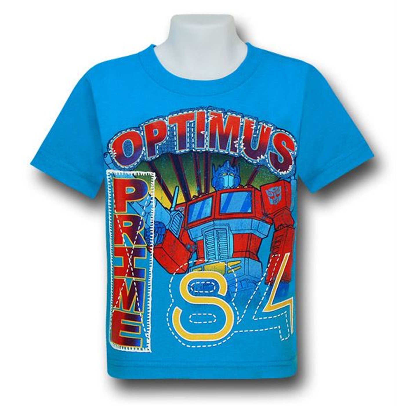 Transformers Prime 84 Kids Blue T-Shirt, Blue