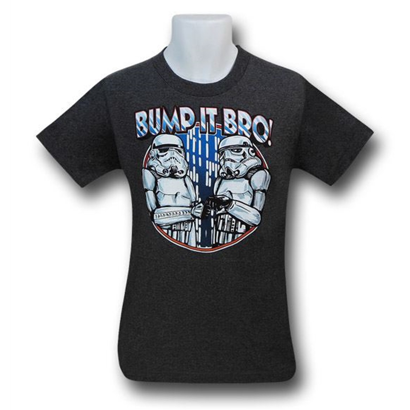 Star Wars Bump It Bro Kids T-Shirt, Grey