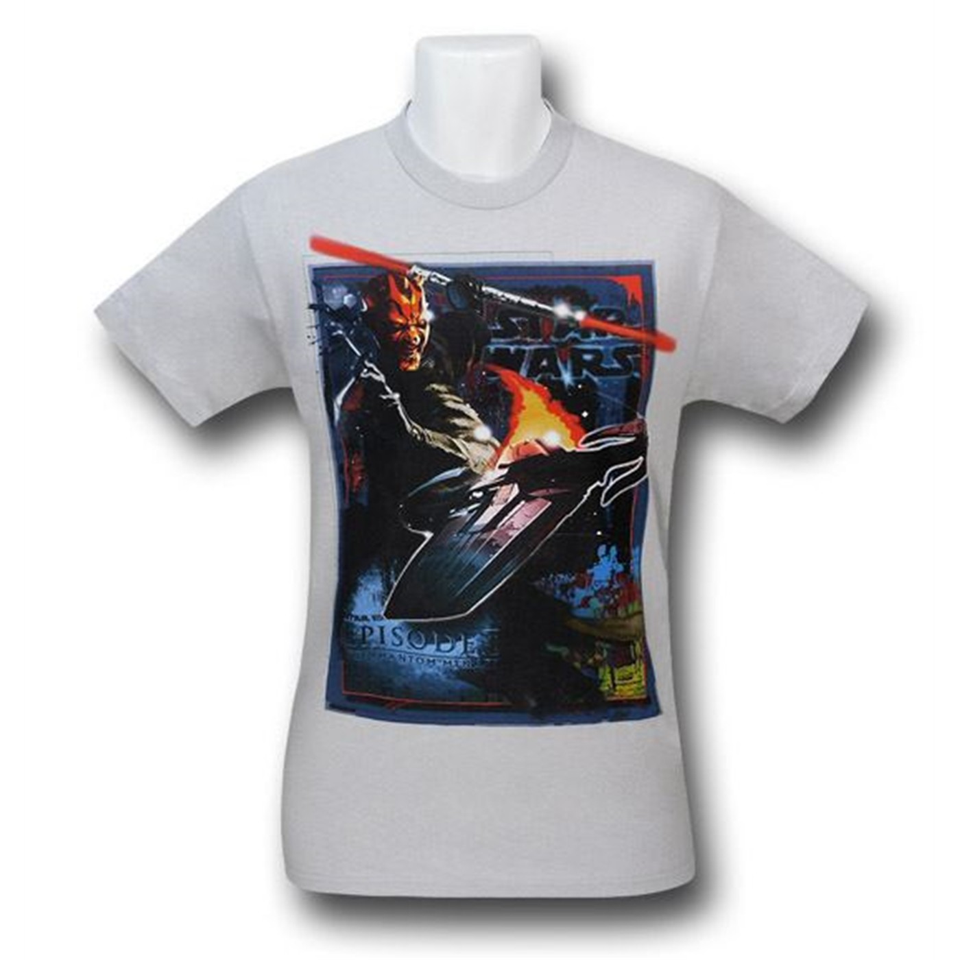Star Wars Darth Maul's Rage T-Shirt, Grey
