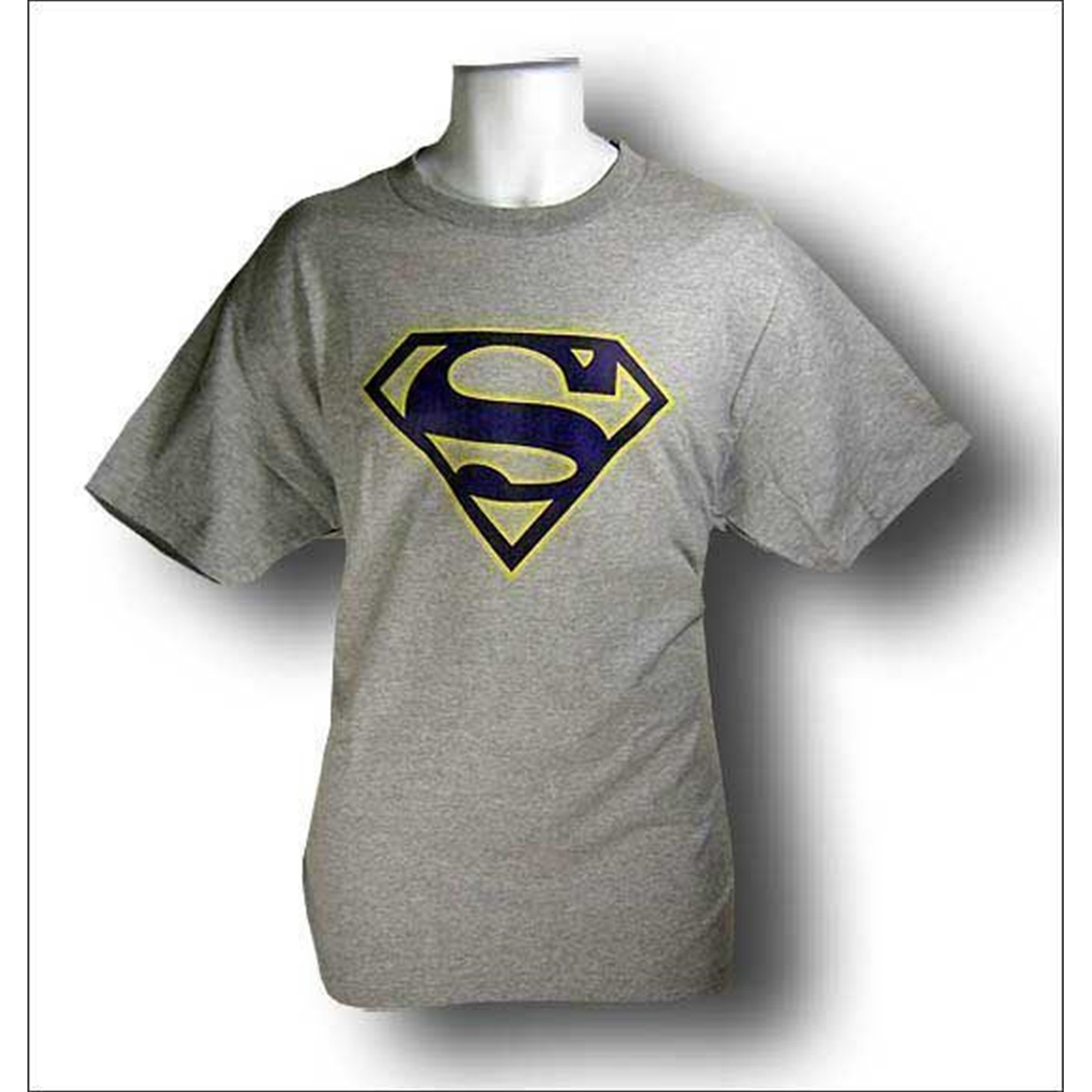 Superman Symbol Purple & Gold