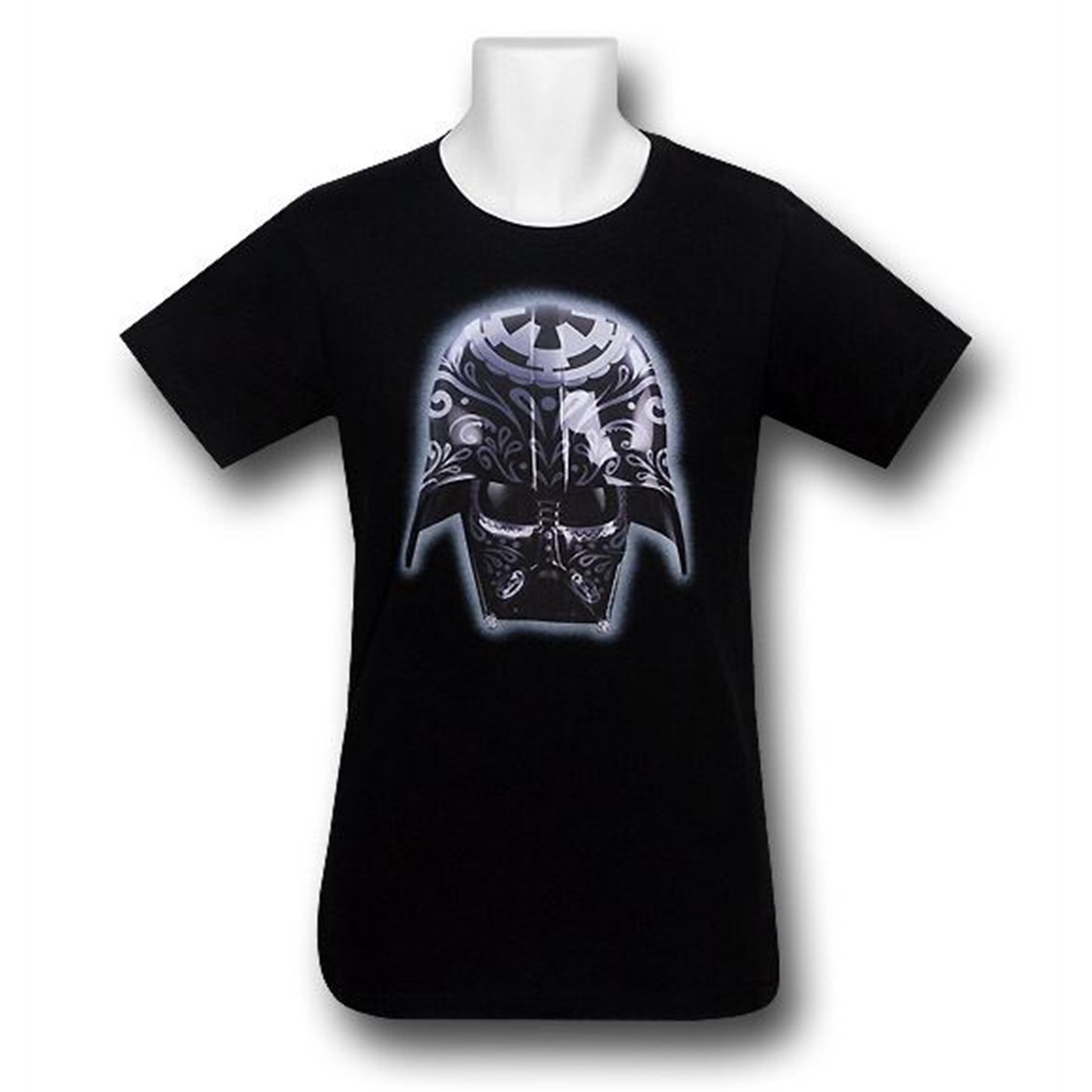 Darth Vader Sugar Skull 30 Single T-Shirt, Black