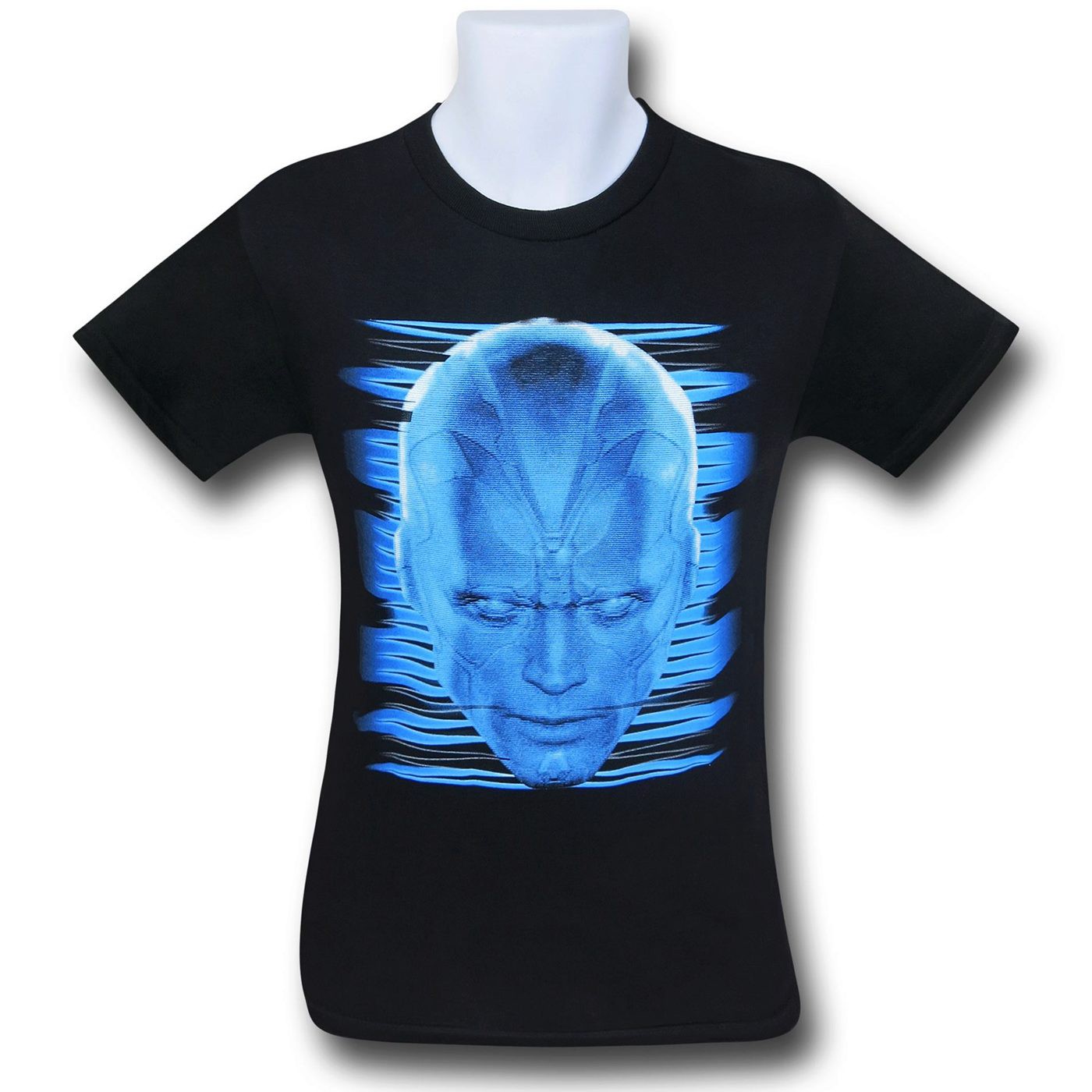 Avengers Age of Ultron Vision Blur Glow T-Shirt, Black