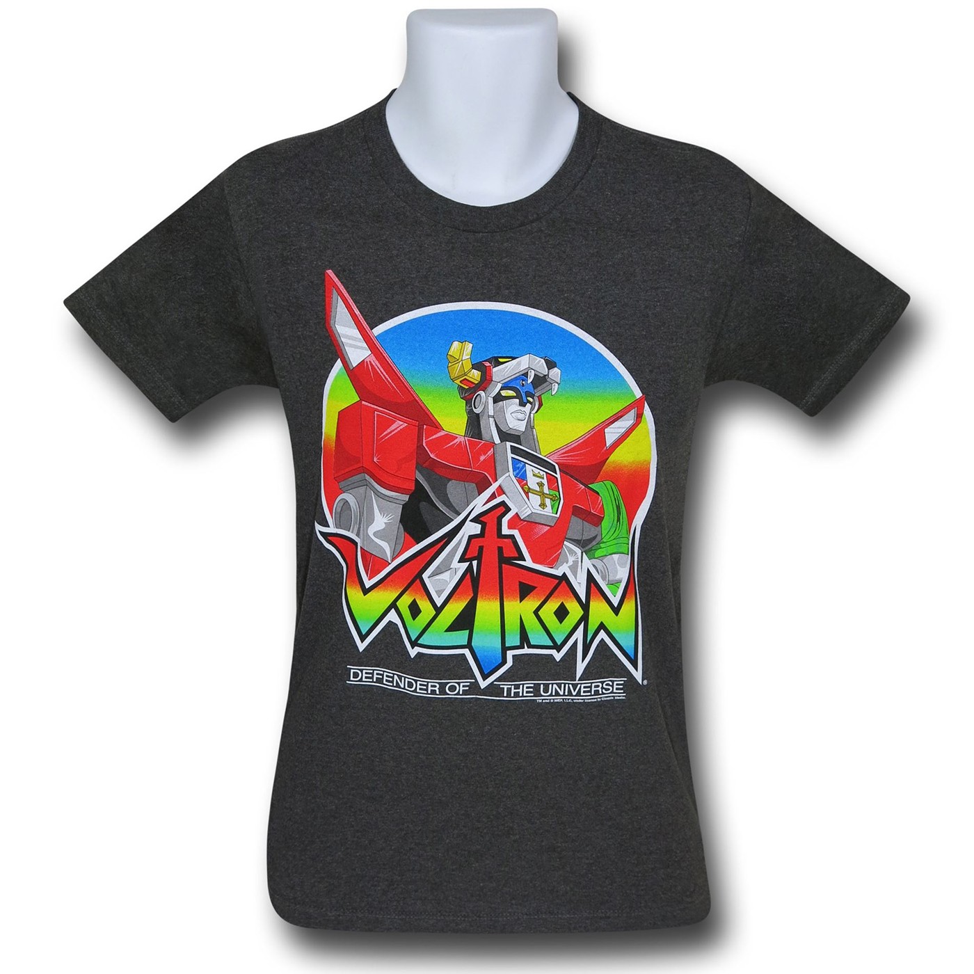 Voltron Stance Grey 30 Single T-Shirt, Grey