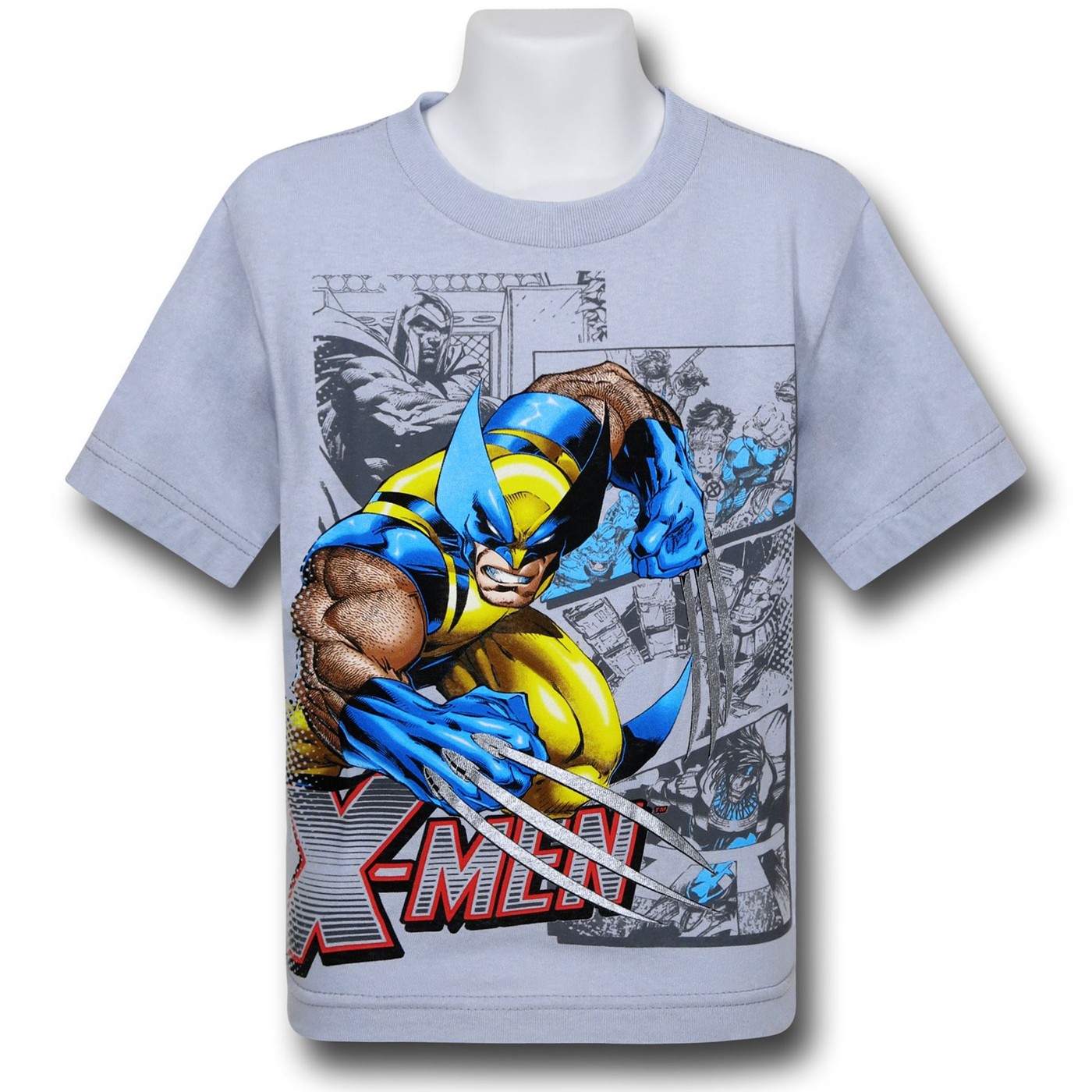 Wolverine Claw Swing Kids T-Shirt, Grey