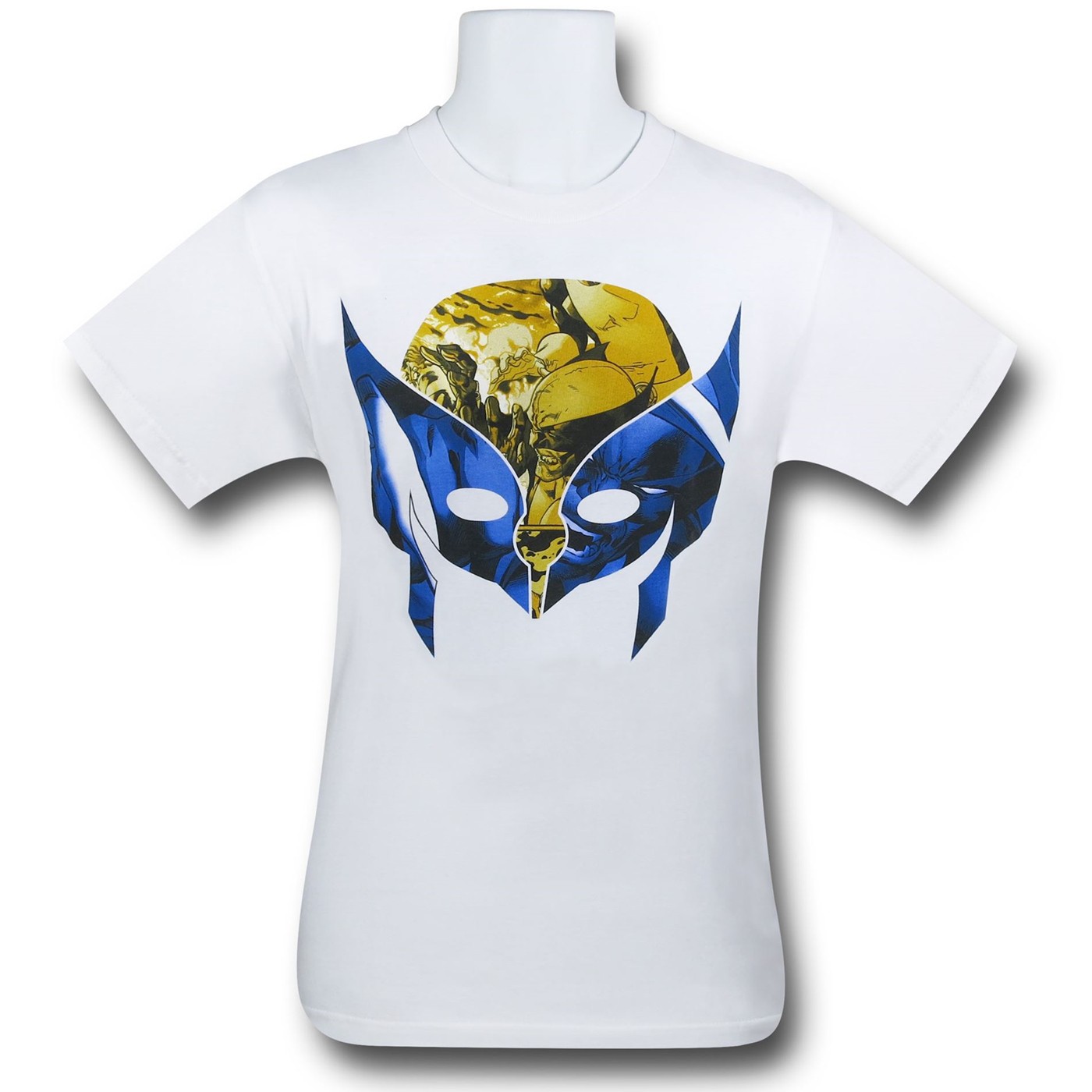 Wolverine Graphic Filled Mask 30 Single T-Shirt, White