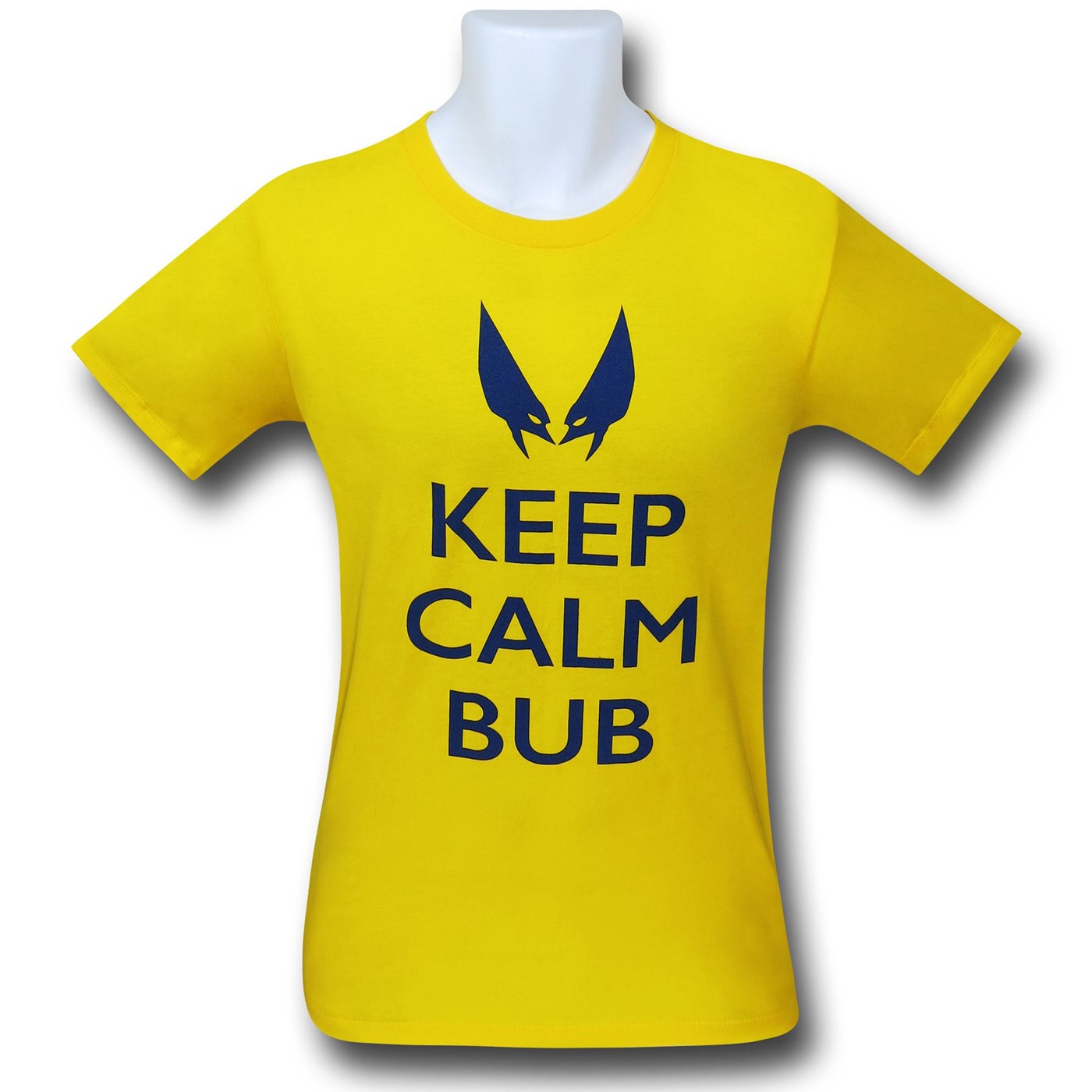 Wolverine Keep Calm Bub 30 Single T-Shirt, Yellow