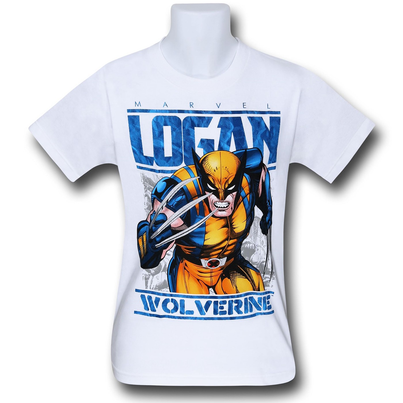 Wolverine Logan's Claws Kids T-Shirt, White