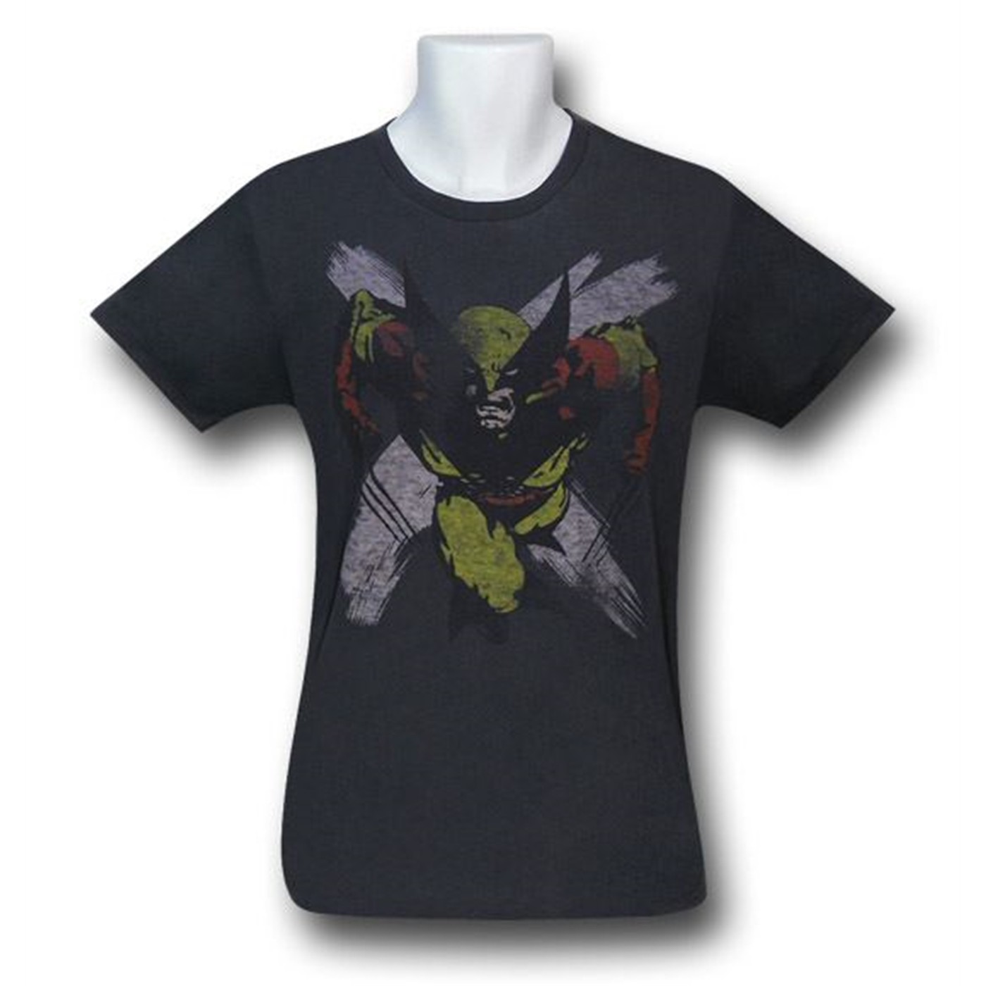 Wolverine Charging X Junk Food T-Shirt, Black
