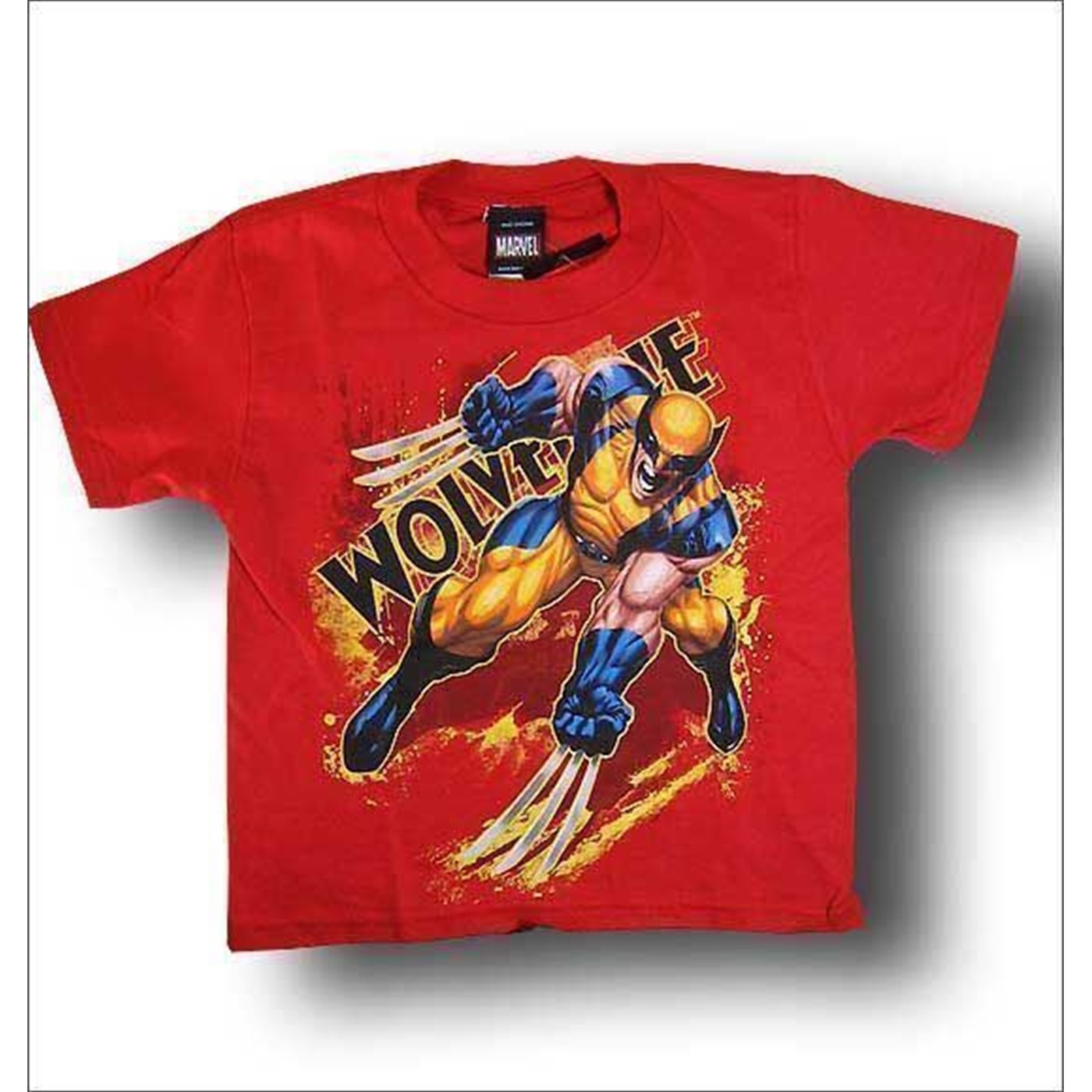 Wolverine Juvenile Bladescape T-Shirt, Red