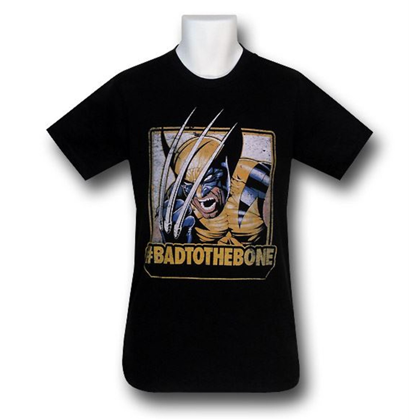 Wolverine Bad to the Bone 30 Single T-Shirt, Black