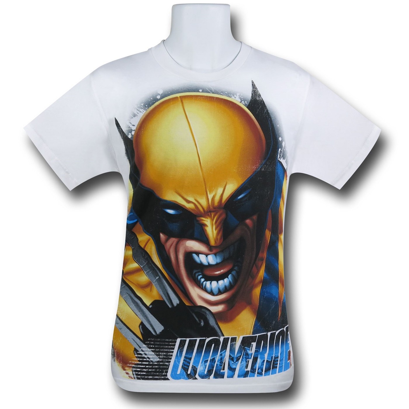 Wolverine Screaming Head T-Shirt, White