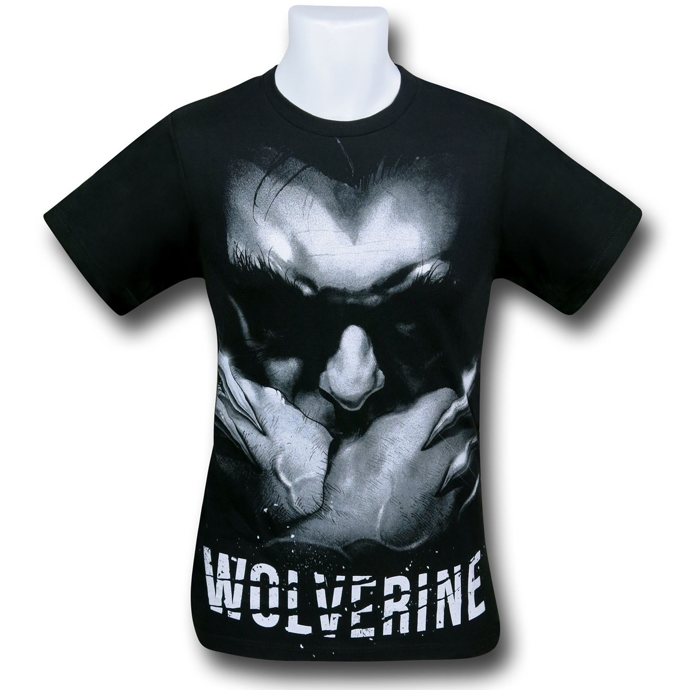 Wolverine Head Down Black T-Shirt, Black