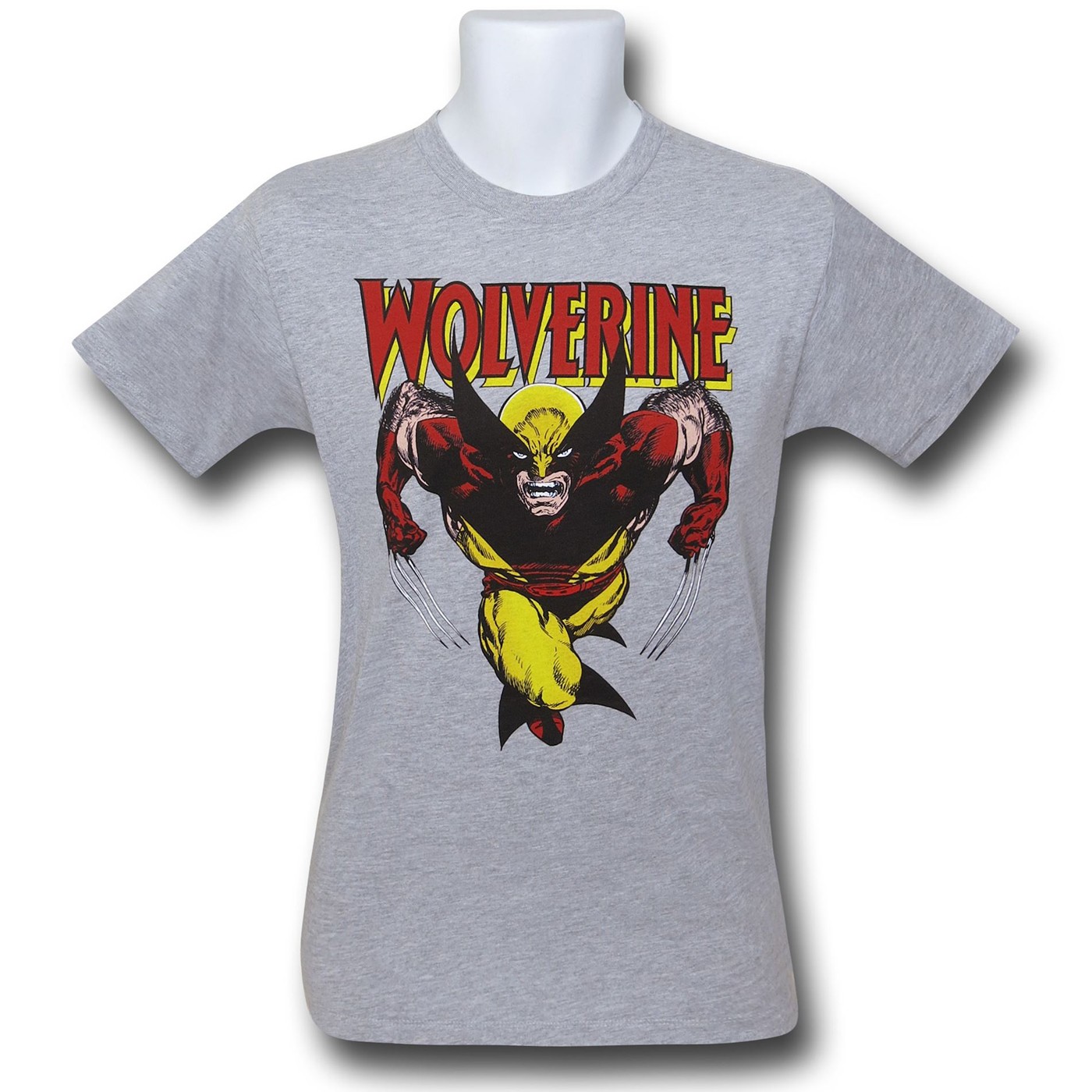 Wolverine Angry Time 30 Single T-Shirt, Grey
