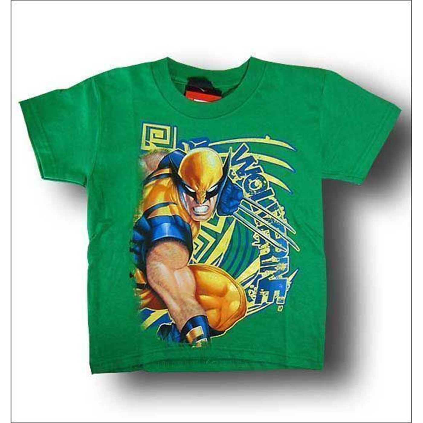 Wolverine Juvenile Wolvie World T-Shirt, Green