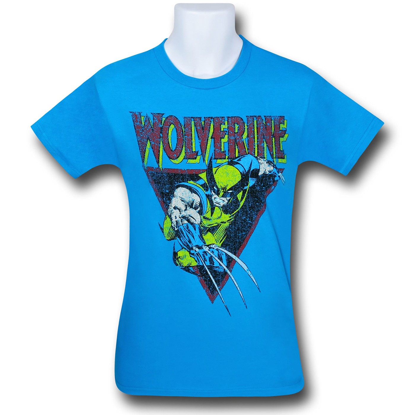 Wolverine Lunge Turquoise 30 Single T-Shirt, Blue