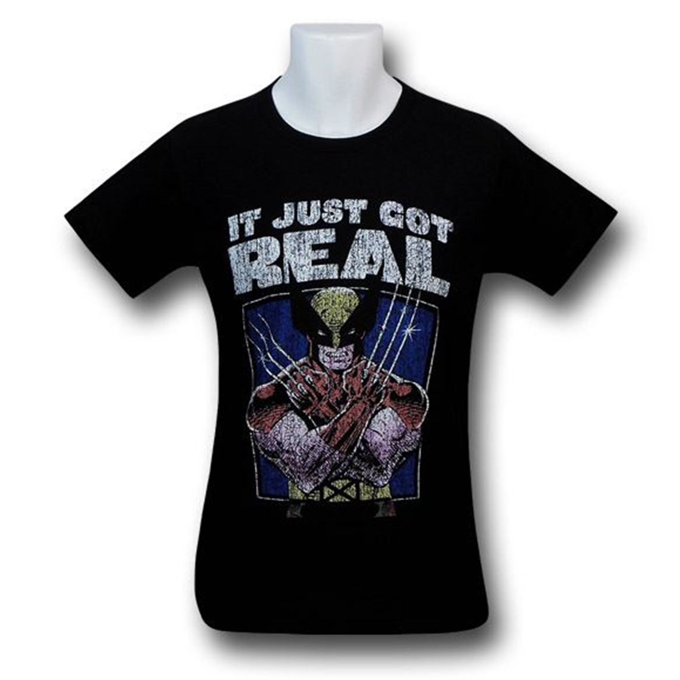 Wolverine It Just Got Real 30 Single T-Shirt, Black